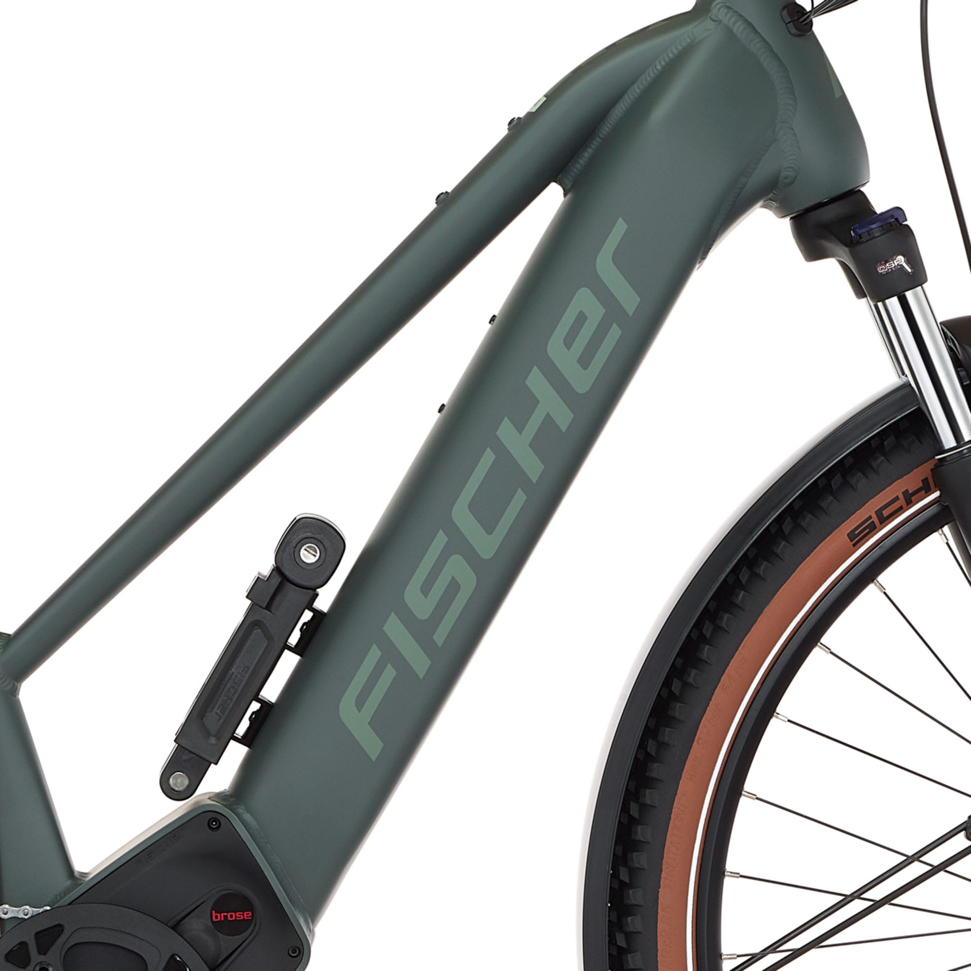 FISCHER Fahrrad E-Bike »TERRA T100 711«, 10 Gang, Shimano, Schaltwerk Deore