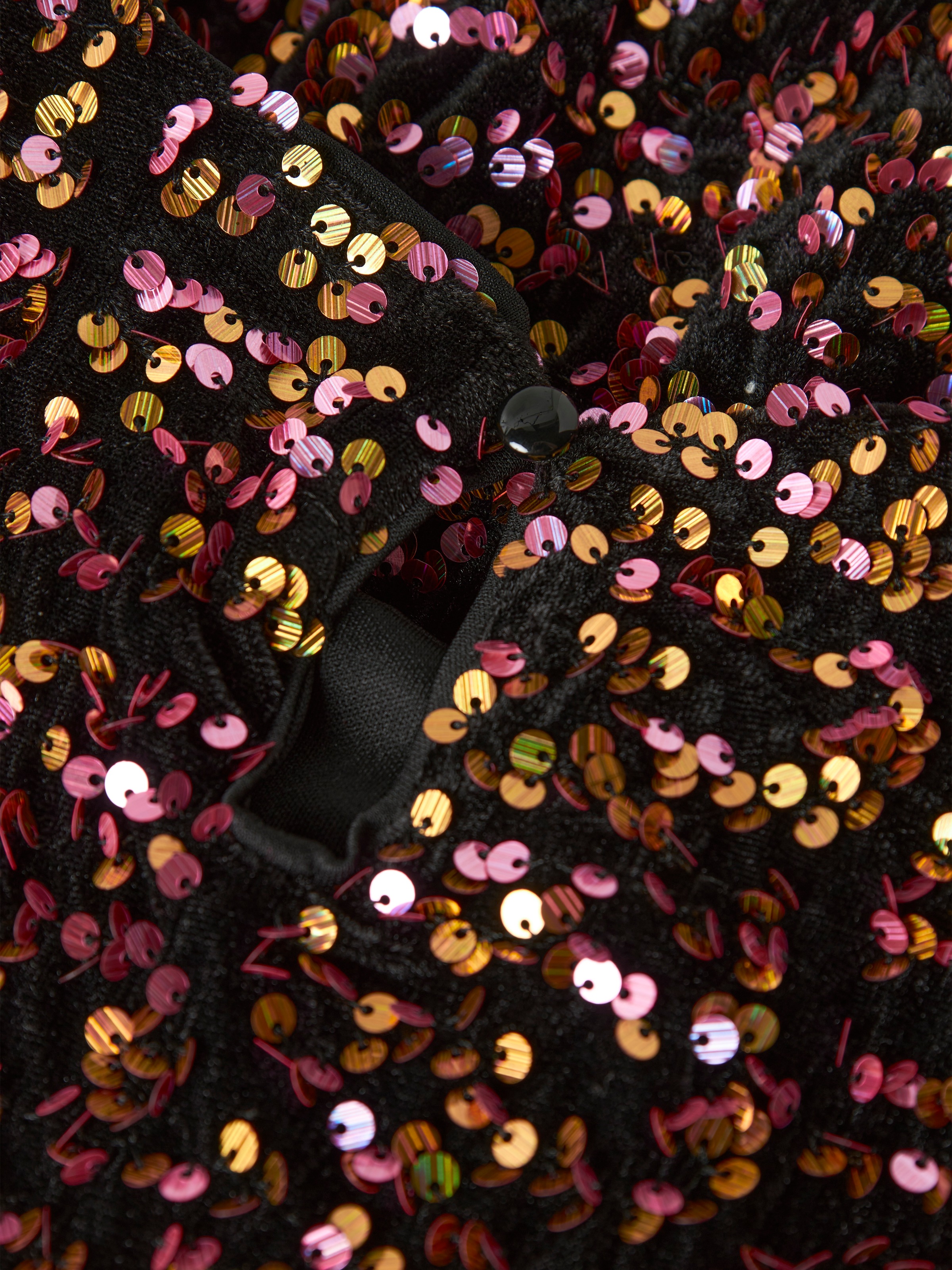 Thumbnail - Name It Minikleid "NKFRUNICA SS TUNIC" mit glitzernden Pailletten