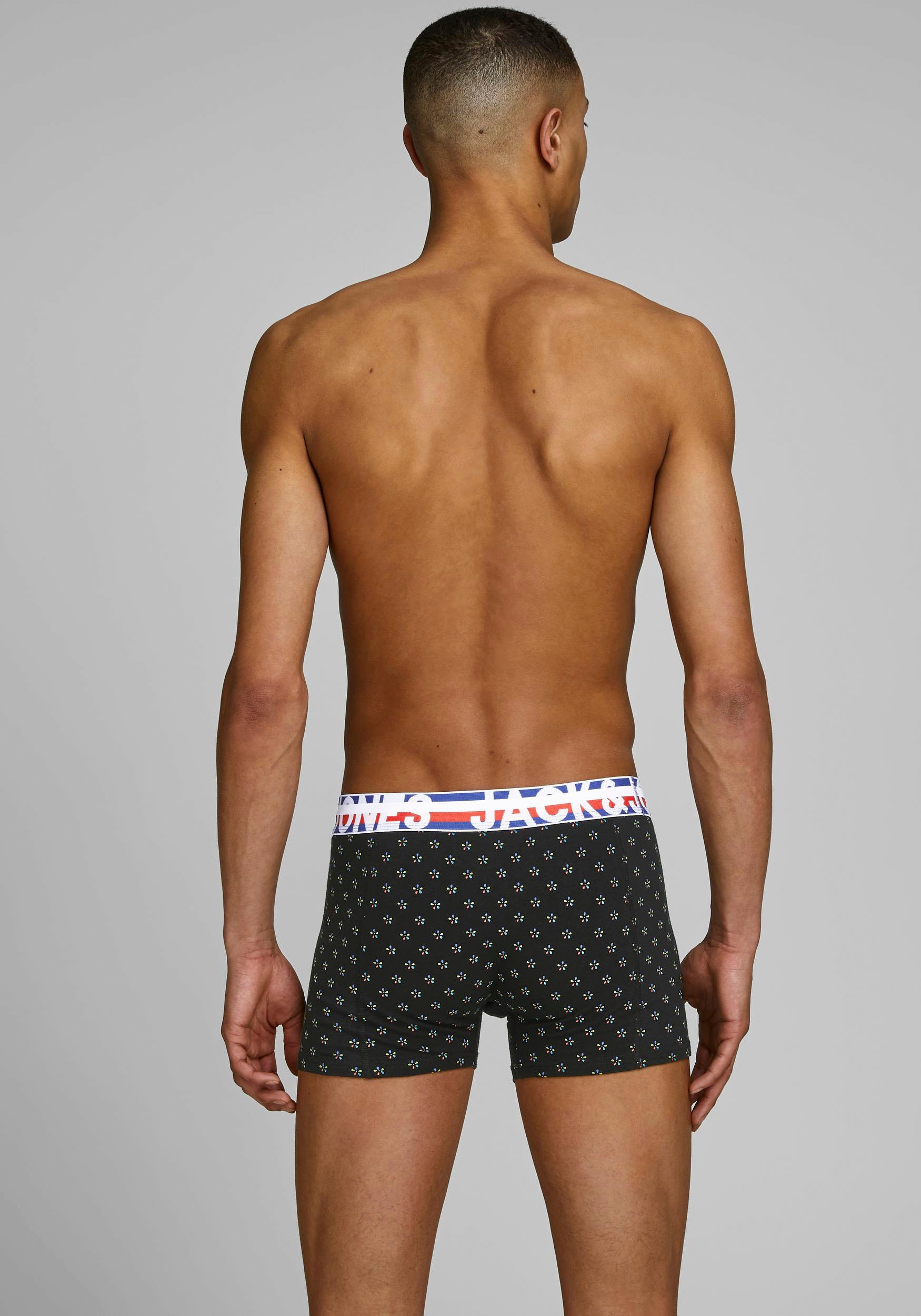 Jack & Jones Trunk »JACHENRIK TRUNKS 3 PACK NOOS«, (Packung, 3 St.)