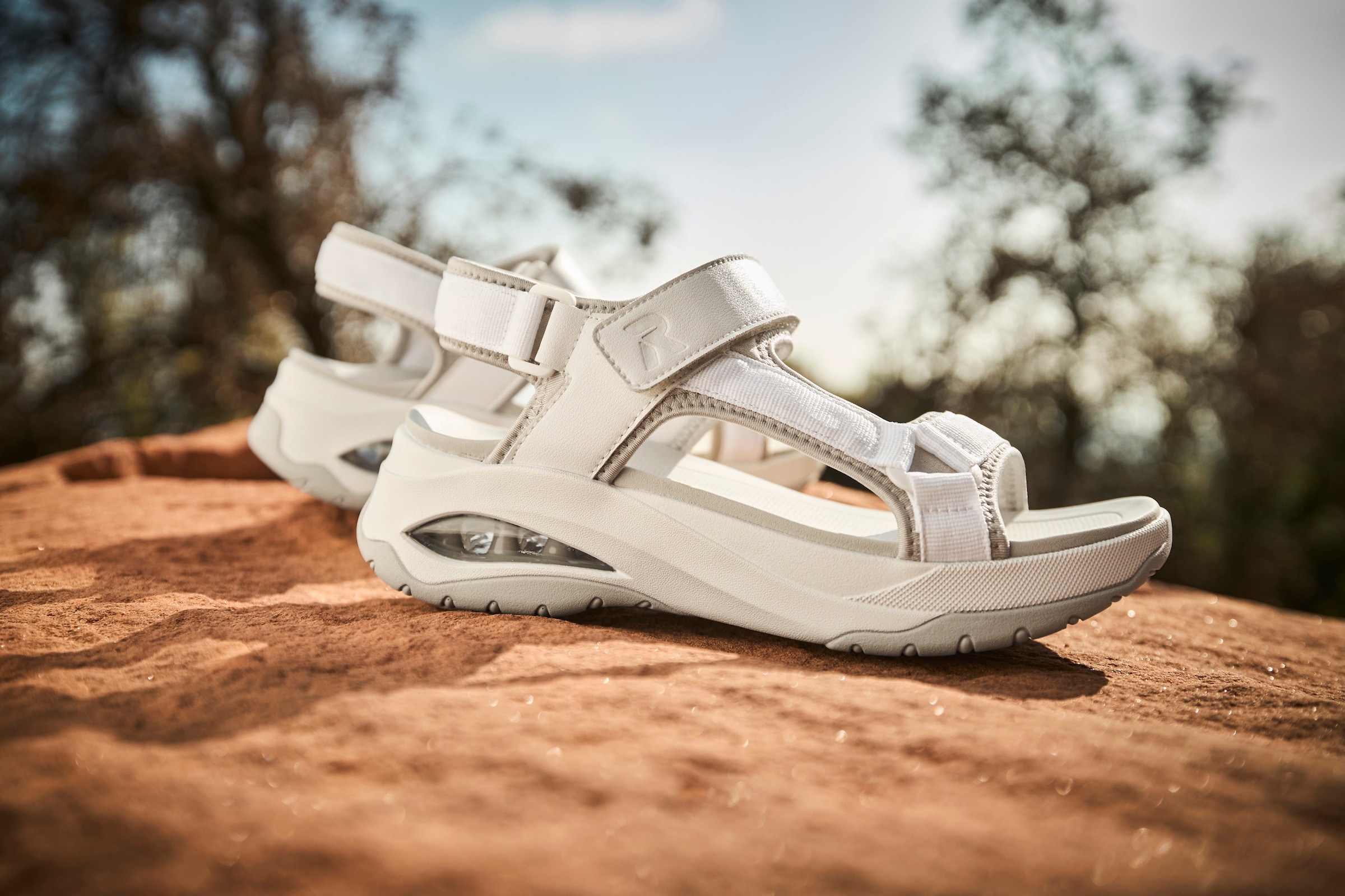 RIEKER Sport Trekkingsandale »Byron Bay vegan«, Outdoorsandale, Sommerschuh, Klettschuh mit RiekerAir Dämpfung