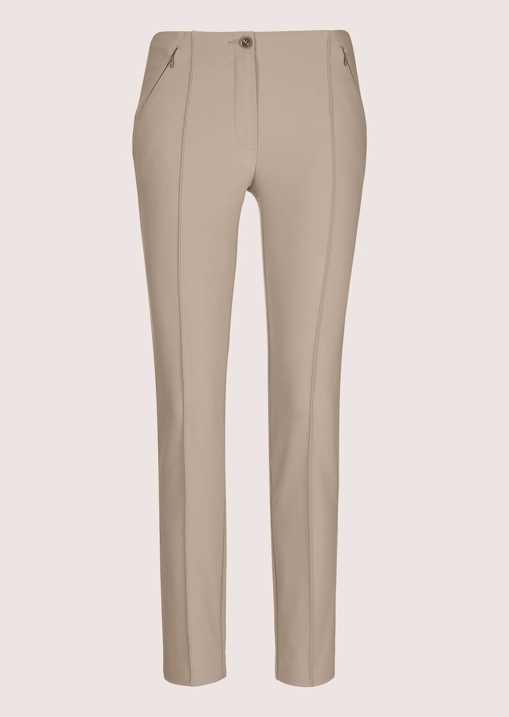 MADELEINE Stoffhose »Hose Schlanke Stretch-Hose mit Biesen«