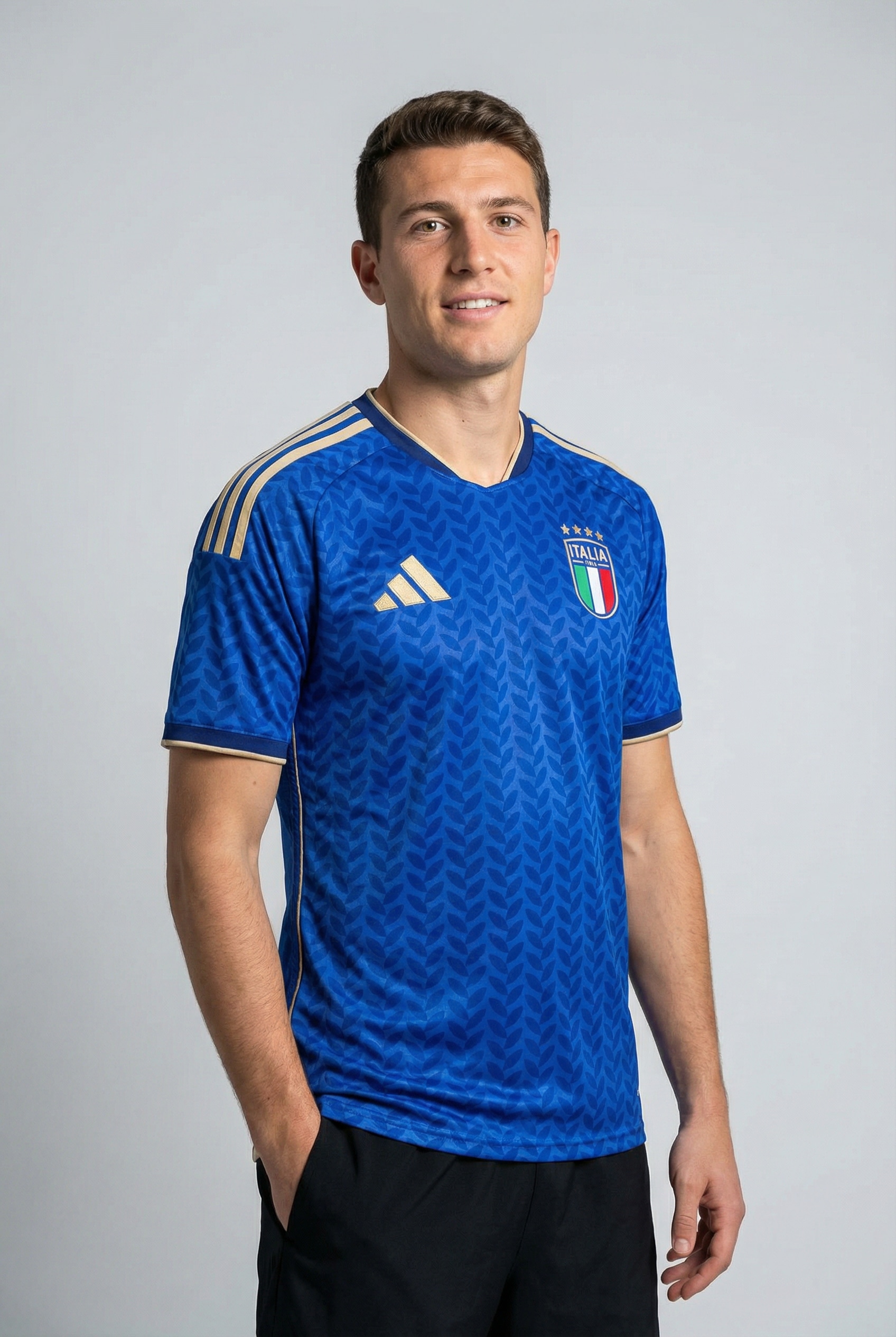 adidas Performance Fußballtrikot "FIGC H JSY" für Jugendliche, mit Climacool Technologie, atmungsaktiv