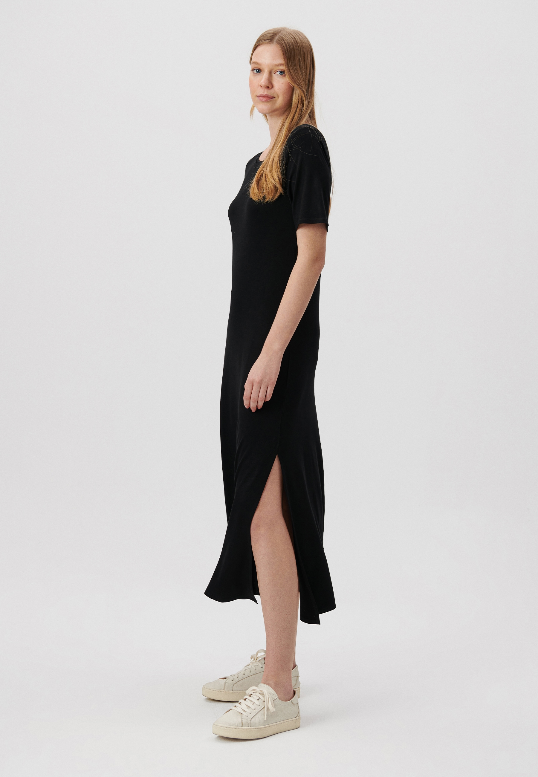 Mavi A-Linien-Kleid »MIDI JERSEY DRESS«, Jersey Kleid