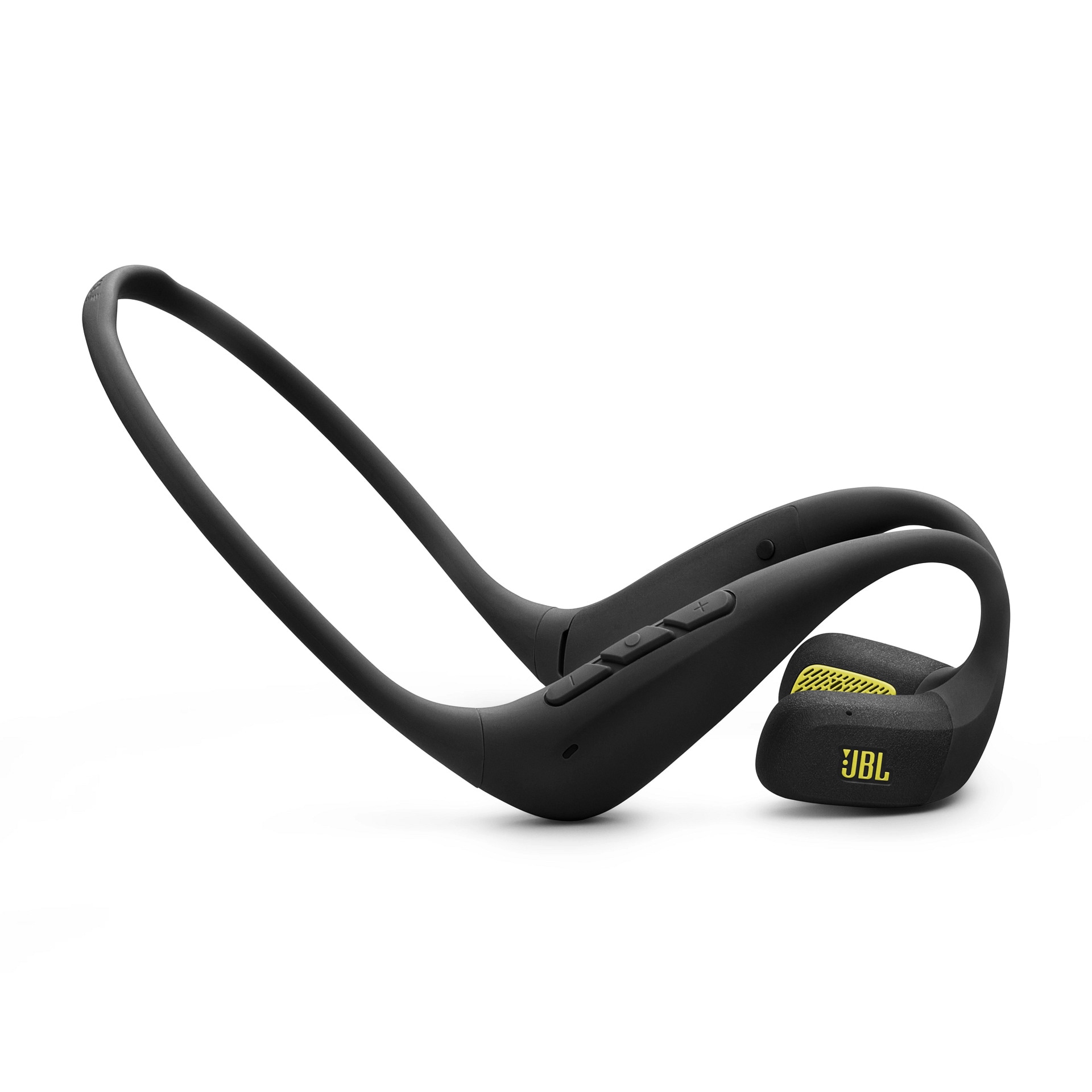 JBL Open-Ear-Kopfhörer »Endurance Pace Black/Lime« A2DP Bluetooth Freisprechfunktion | Multi-Point-Verbindung