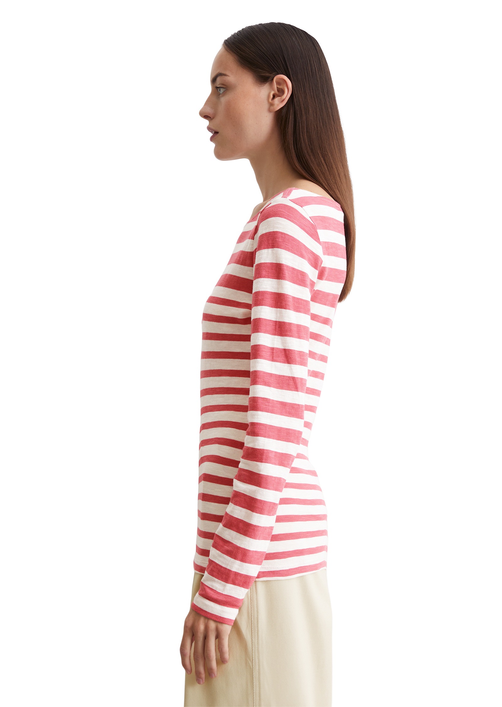 Marc O'Polo Langarmshirt »aus Slubjersey«