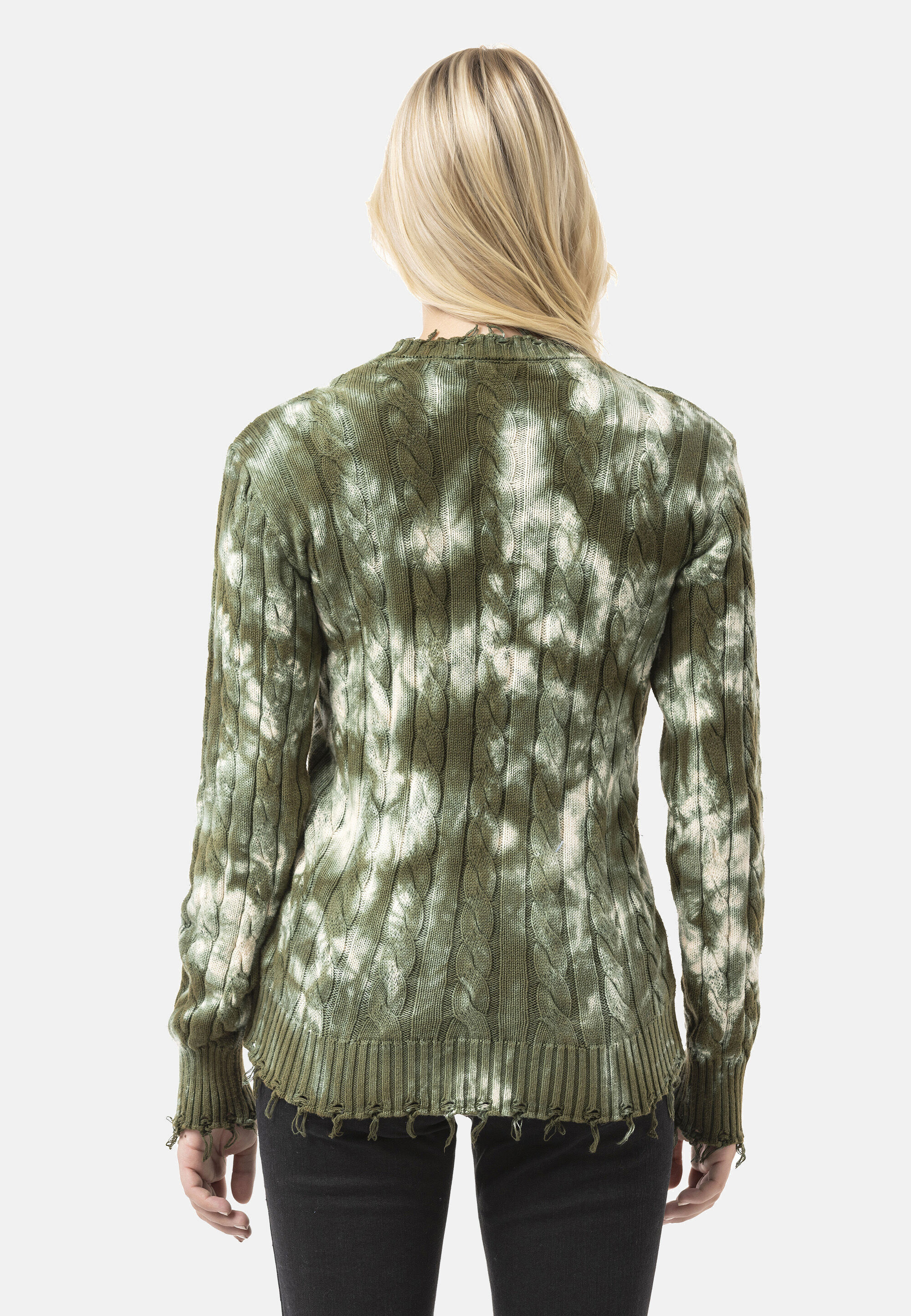 Thumbnail - Cipo & Baxx Strickpullover "WP268" 1 Stk. Tie-Dye Optik