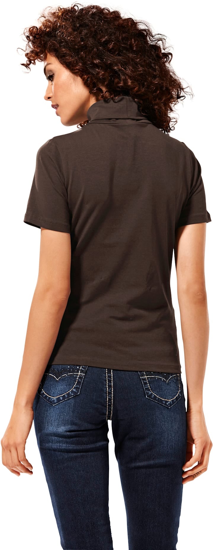 heine Rollkragenshirt »Rollkragen-Shirt«, (1 tlg.)