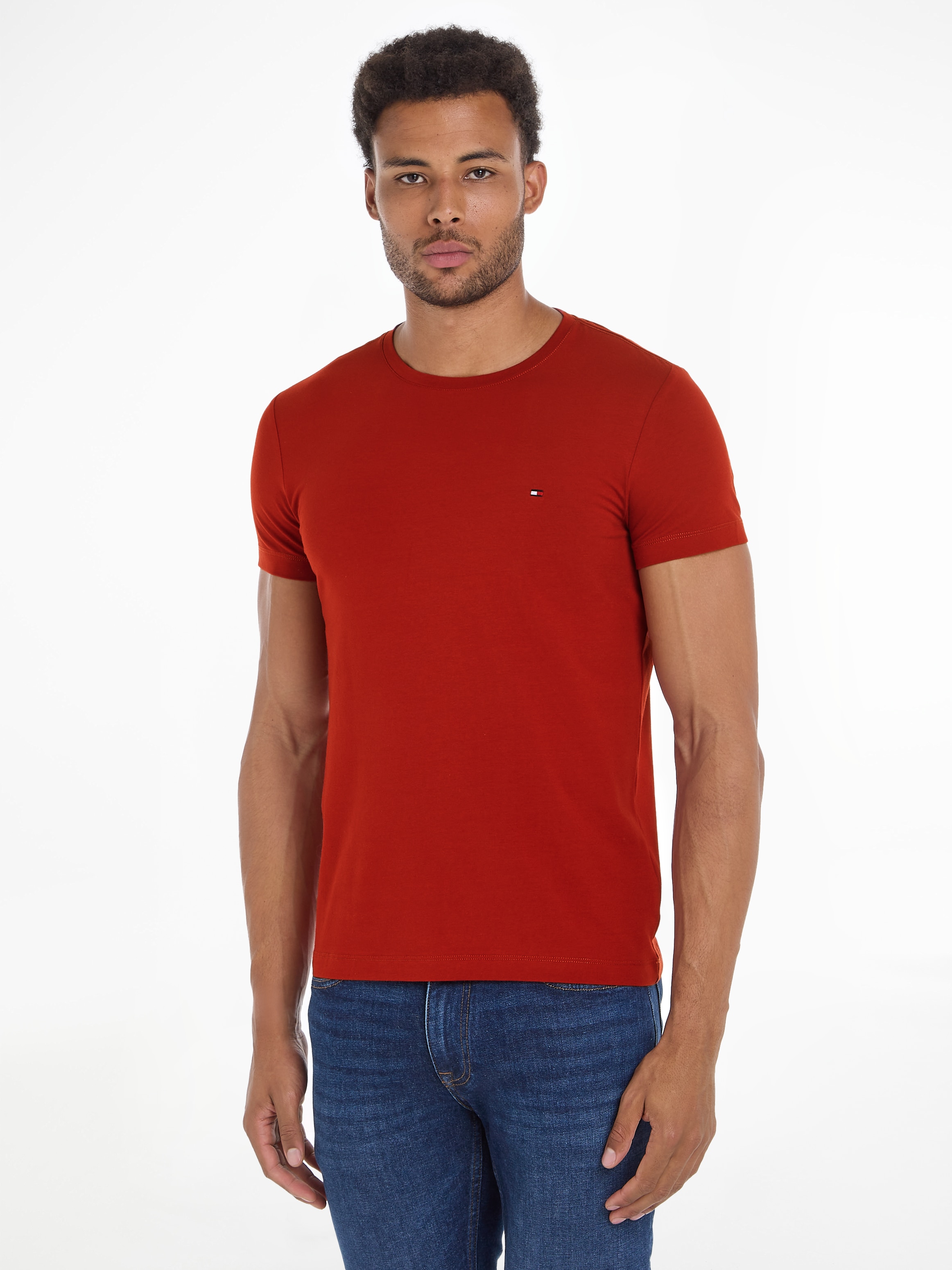 Tommy Hilfiger T-Shirt STRETCH SLIM FIT günstig online kaufen