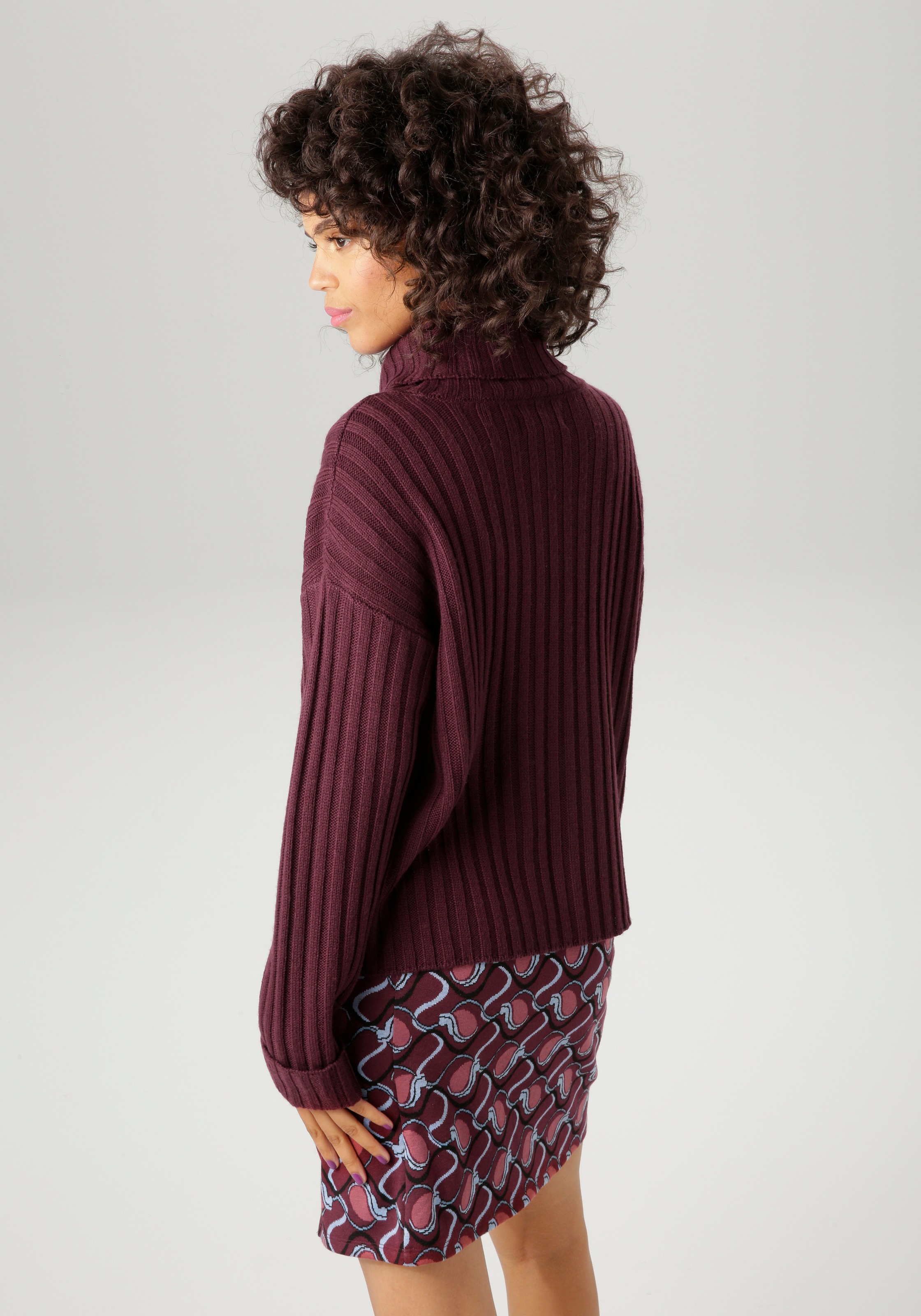 Aniston CASUAL Strickpullover, in Streifen-Optik - NEUE KOLLEKTION