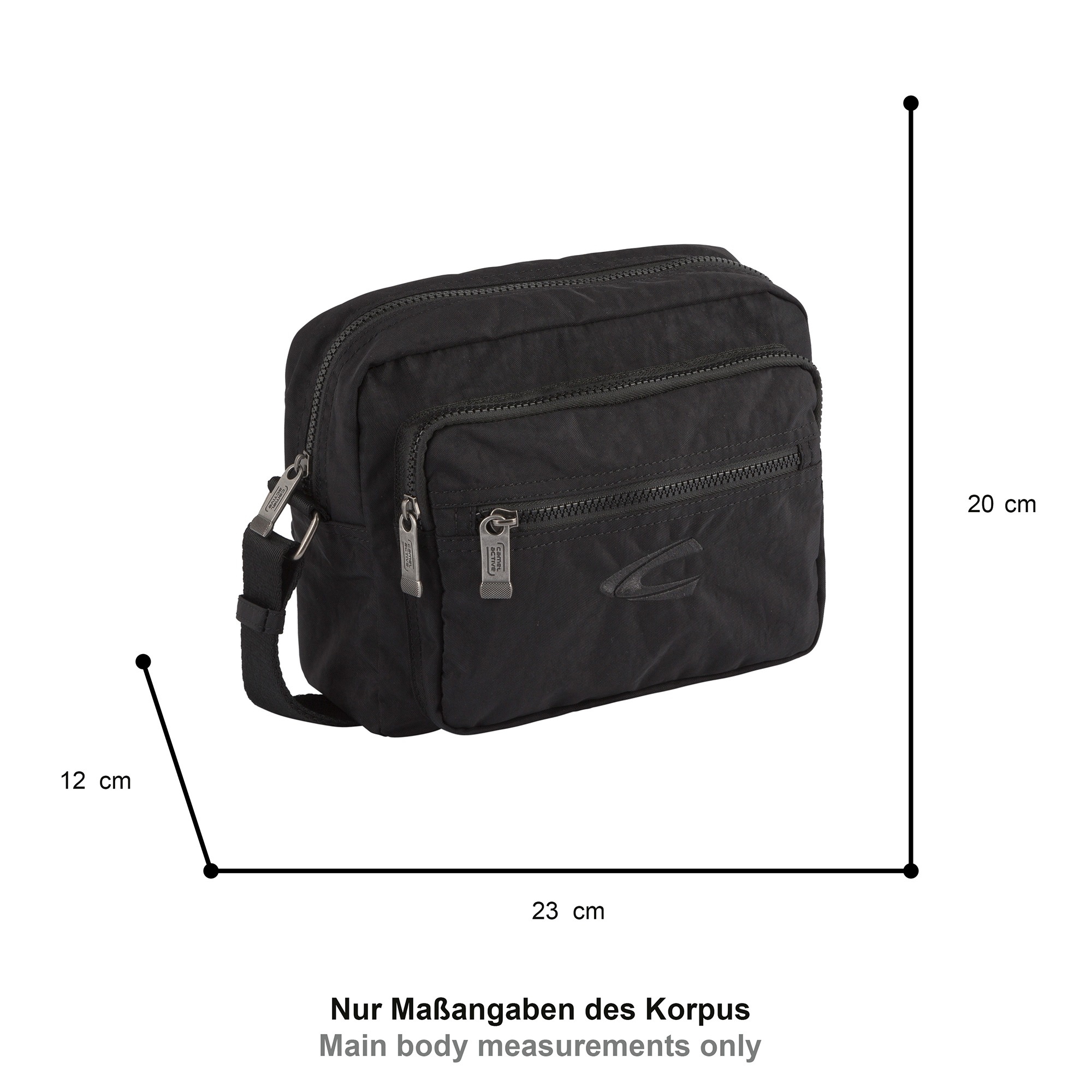 camel active Umhängetasche "Journey" aus leichtem robusten Nylon, funktiona günstig online kaufen