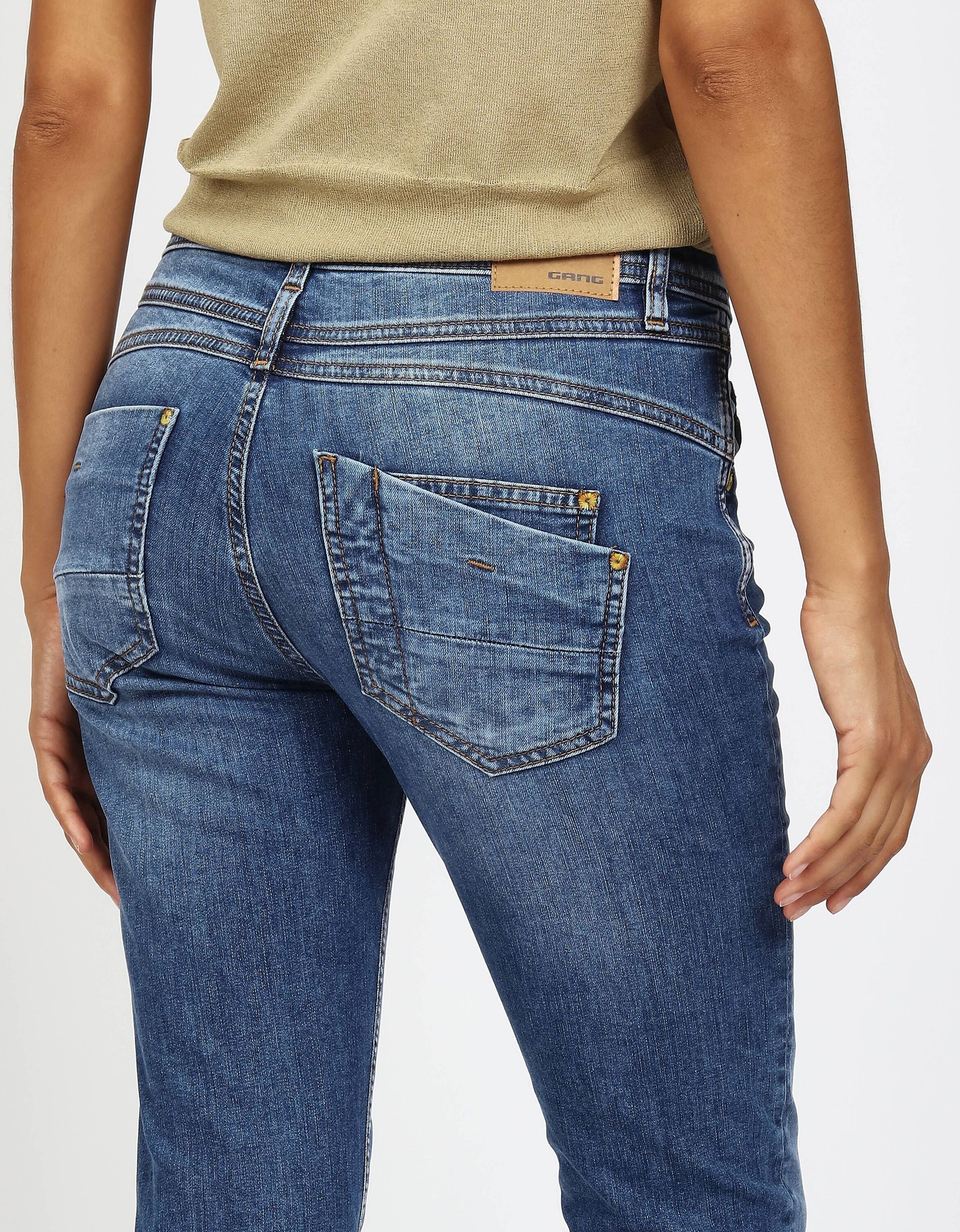 GANG Relax-fit-Jeans »94AMELIE CROPPED« im 5-Pocket-Style