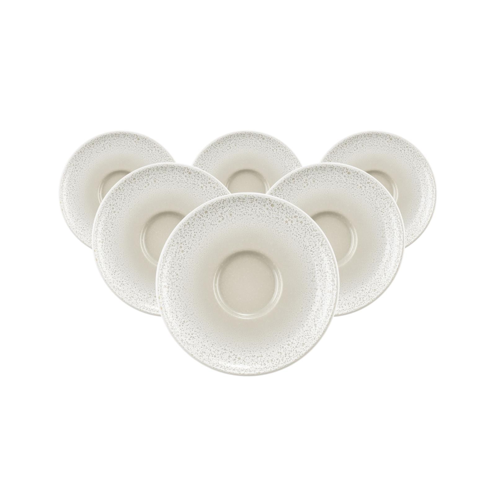 Seltmann Weiden Untertasse "Espressountertassen Sento Home ø 12 cm 6er Set" Spülmaschinengeeignet, Mikrowellengeeignet, Ofenfest, Salamandergeeignet, Kühlschrankgeeignet, Gefrierschrankgeeignet