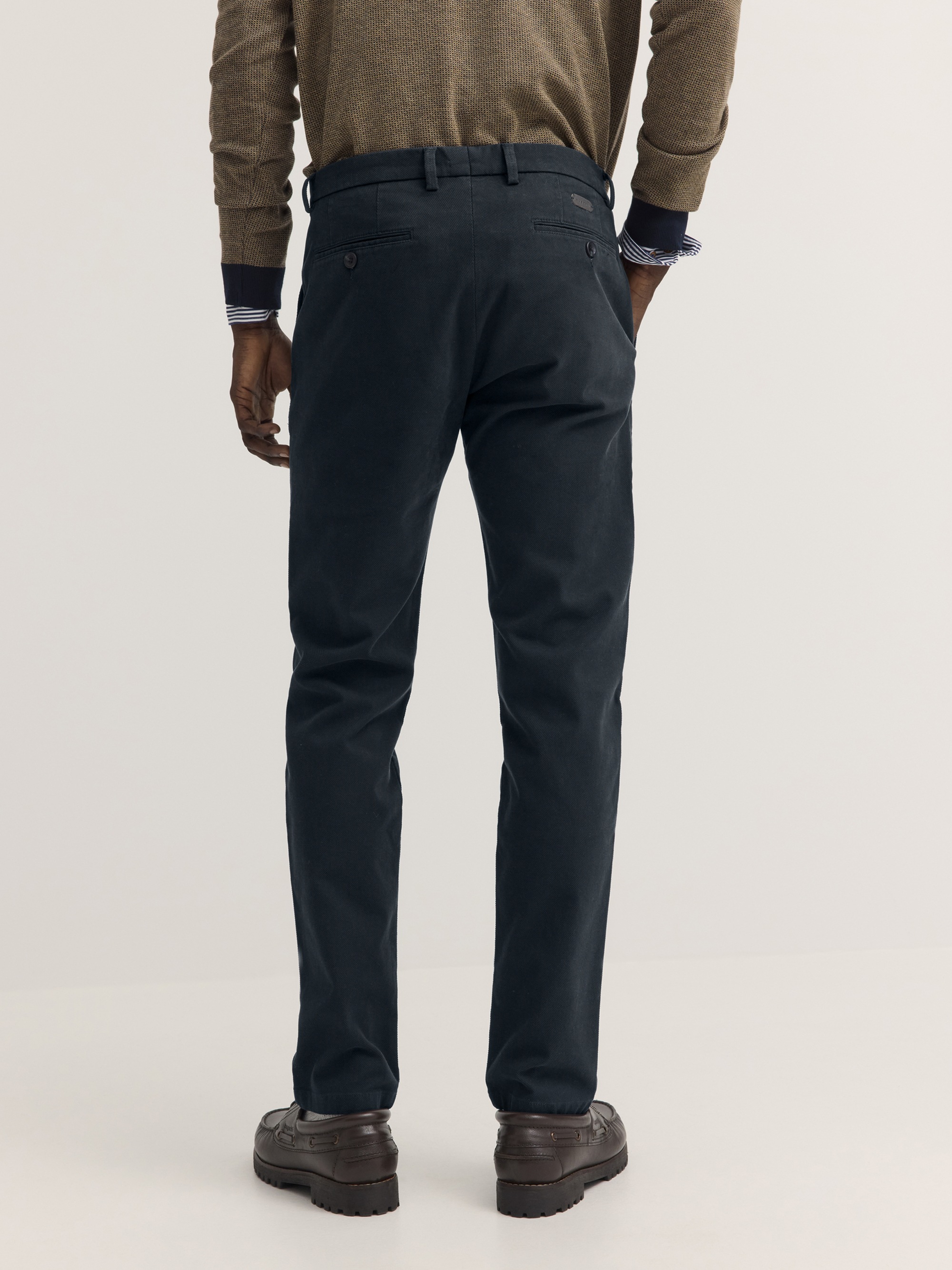 bugatti Chinohose »Modern Fit«  Modern Fit Baumwoll-Stretch Soft Touch