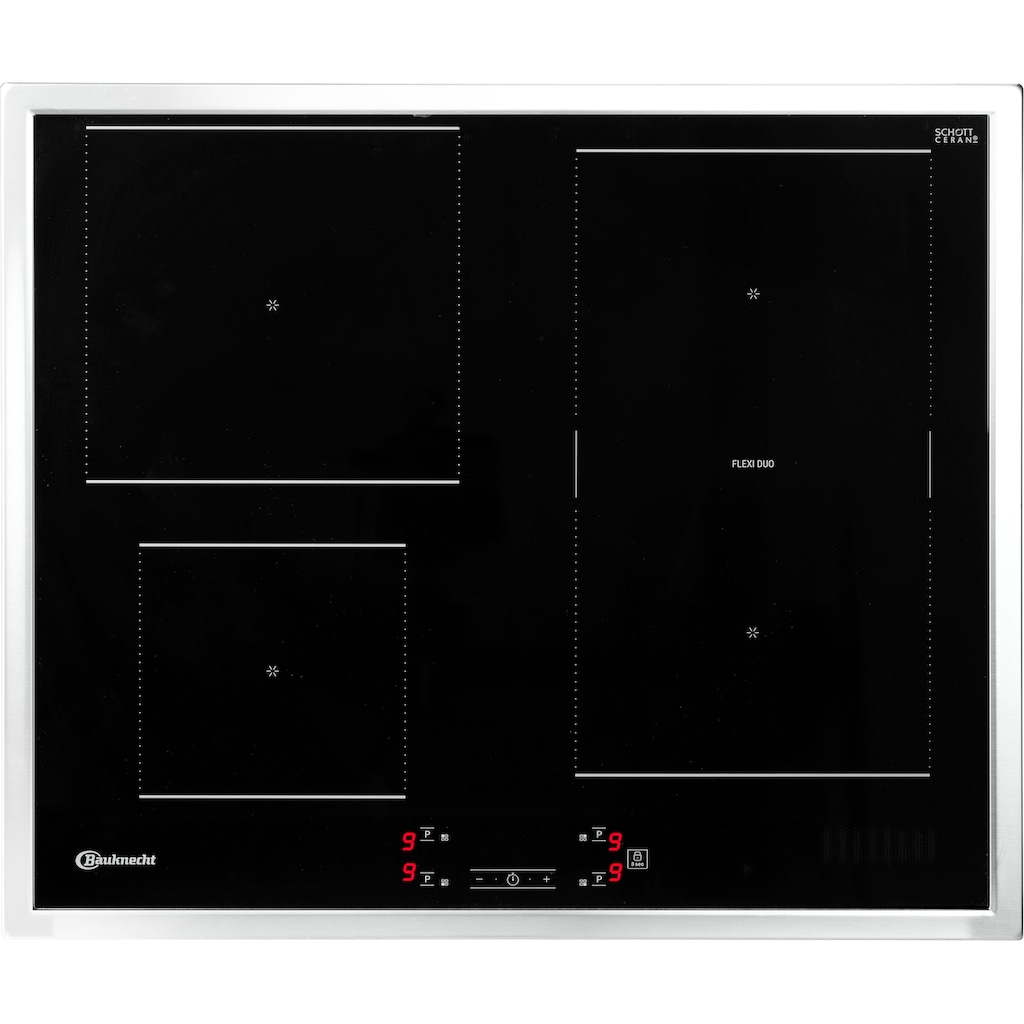 BAUKNECHT Flex-Induktions-Herd-Set »HEKO LIMBO FLEXI«, HIS5 EI8VS3 ES, mit Teilauszug