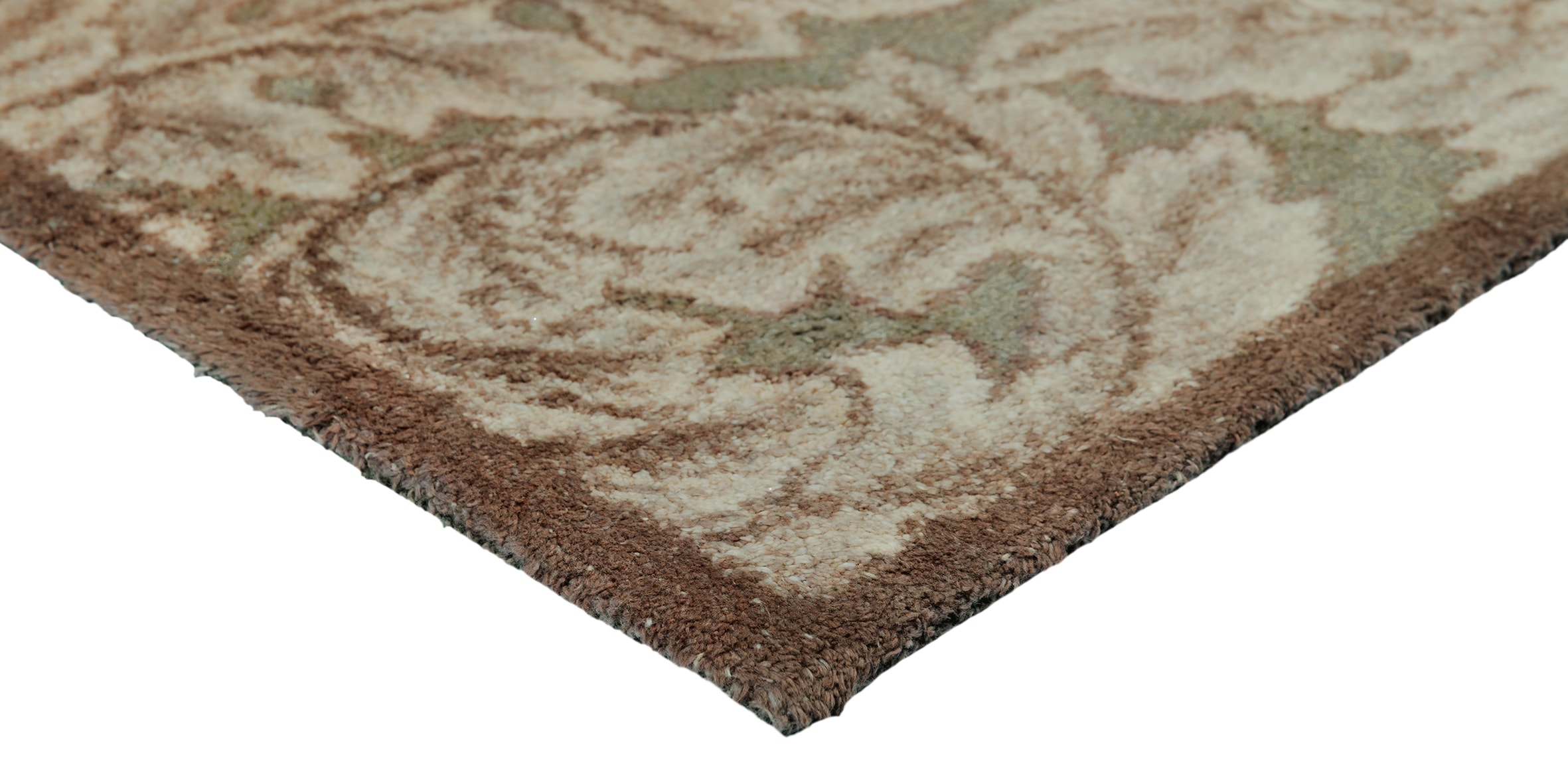 Turtle Mat Fußmatte »Acanthus Brown« rechteckig 9 mm Höhe