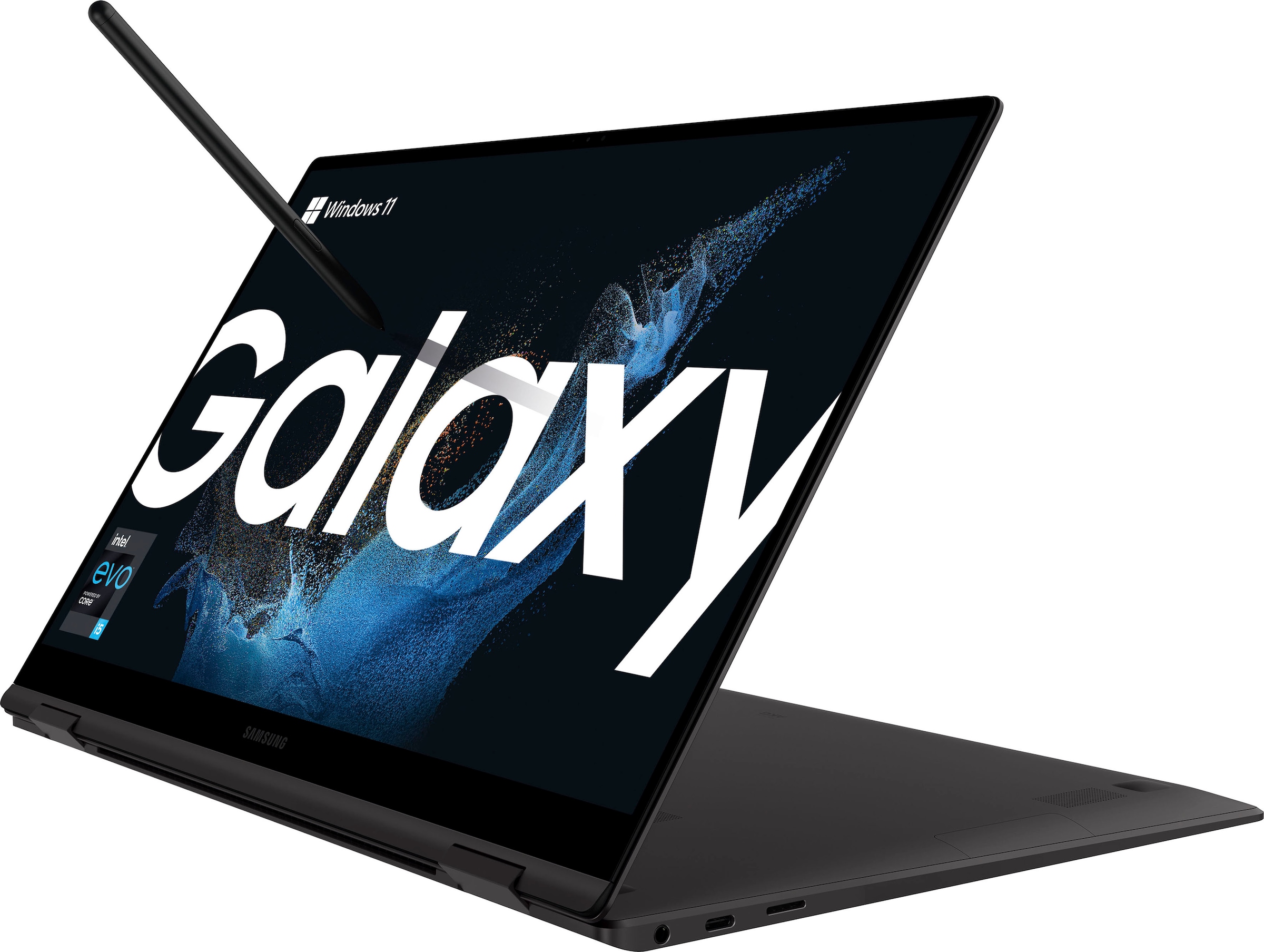 Samsung Convertible Notebook »Galaxy Book2 Pro 360«, 39,62 cm, / 15,6 Zoll, Intel, Core i5, Iris© Xe Graphics, 256 GB SSD