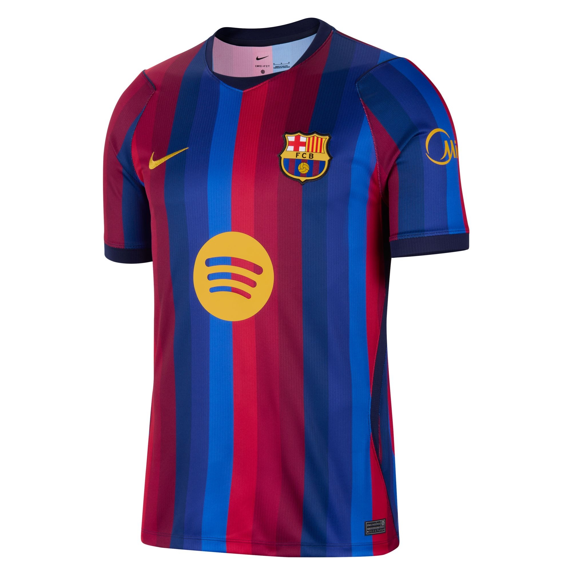 Nike Fußballtrikot »FCB M NK DF JSY SS STAD HM« für Erwachsene, FC Barcelona, Kurzarm, atmungsaktiv