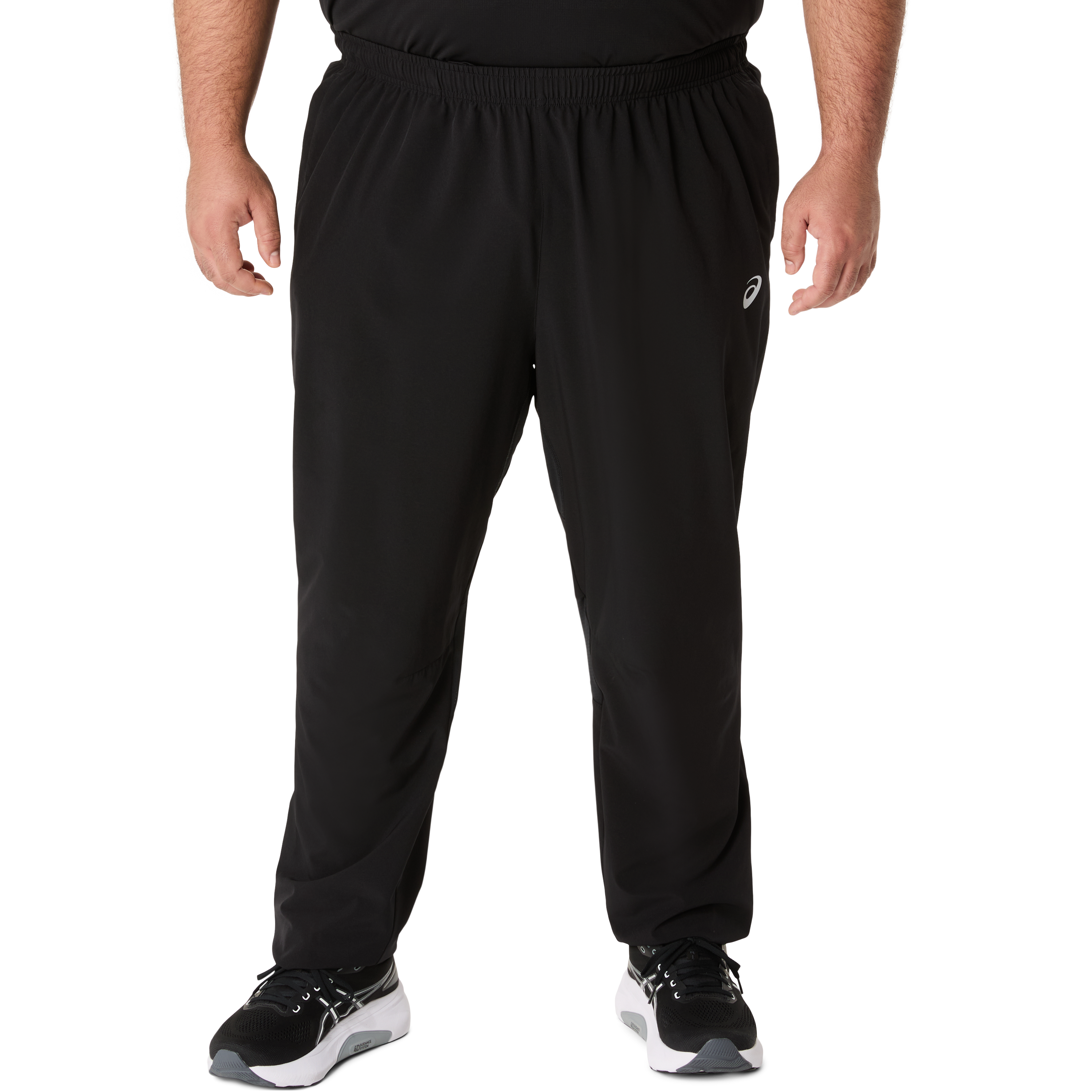 Asics Laufhose "ASICS CORE WOVEN PANT" Schnelltrocknend, Reflektierend, Smartphone-Fach
