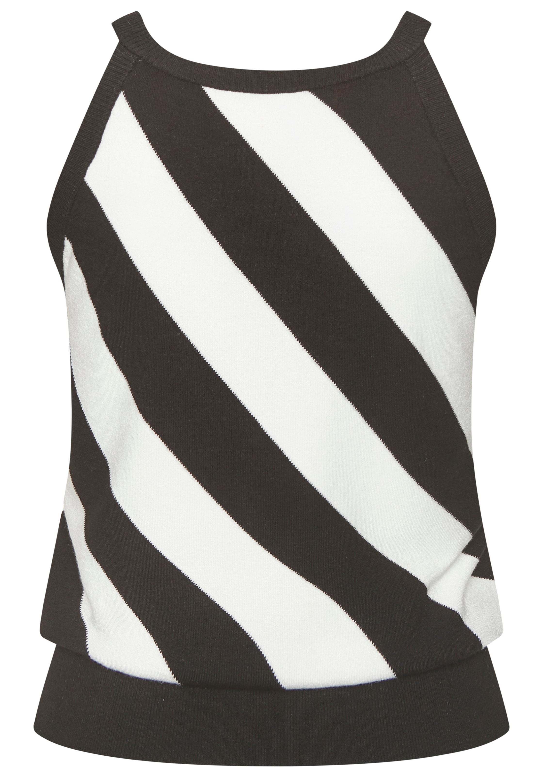 LASCANA Stricktop, mit Streifenmuster