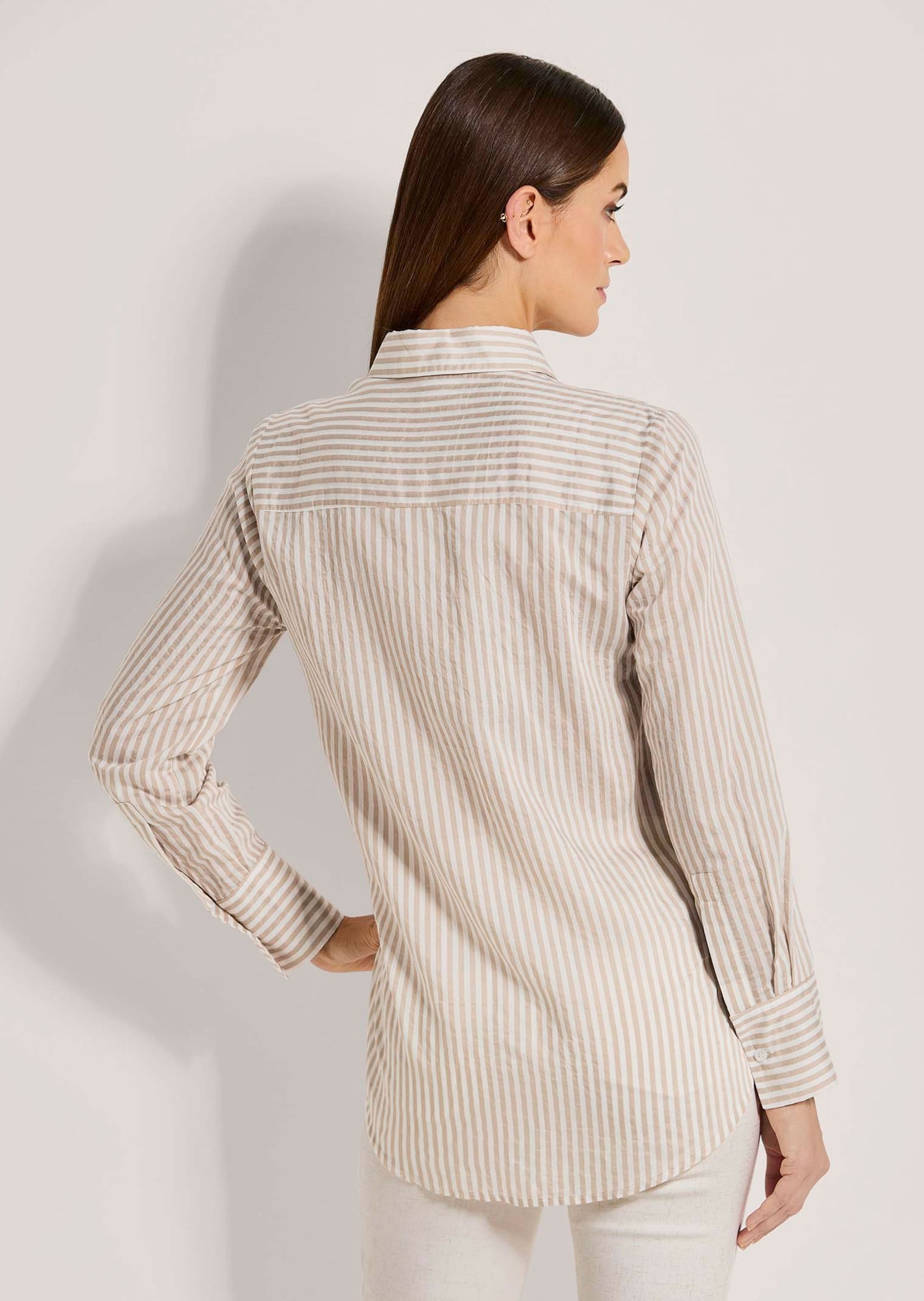 MADELEINE Langarmbluse »Bluse Streifenbluse«
