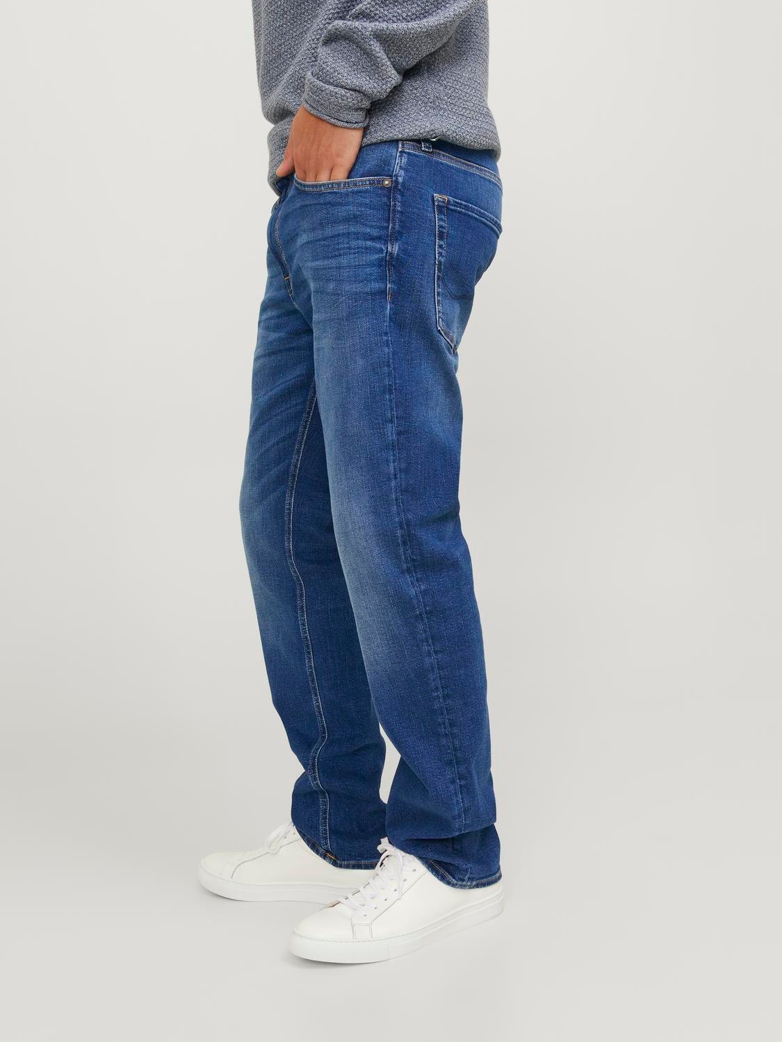 Jack & Jones Regular-fit-Jeans "JJICLARK mit Used-Look und Stretch für den günstig online kaufen