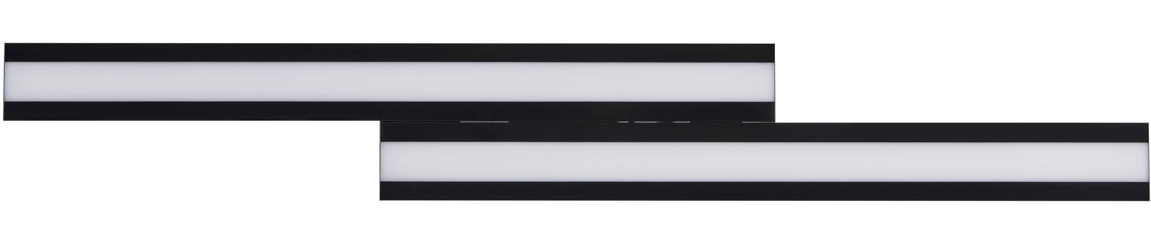 EGLO Deckenleuchte »SALITERAS-Z« in schwarz aus Stahl / inkl. LED fest integriert - 2 x 10,2 Watt