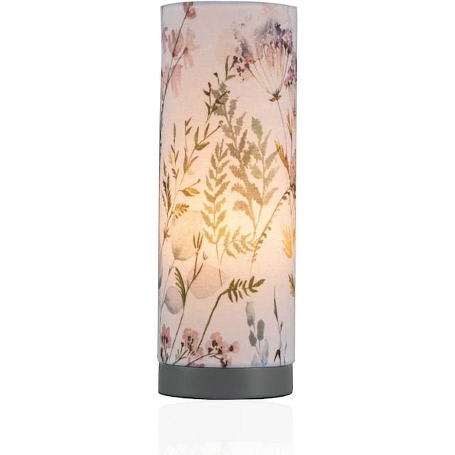 Pauleen LED Tischleuchte »Flowery Romance«, Stoffschirm mit Blumenmuster,  für Leuchtmittel E14 (Lieferung ohne Leuchtmittel) | BAUR