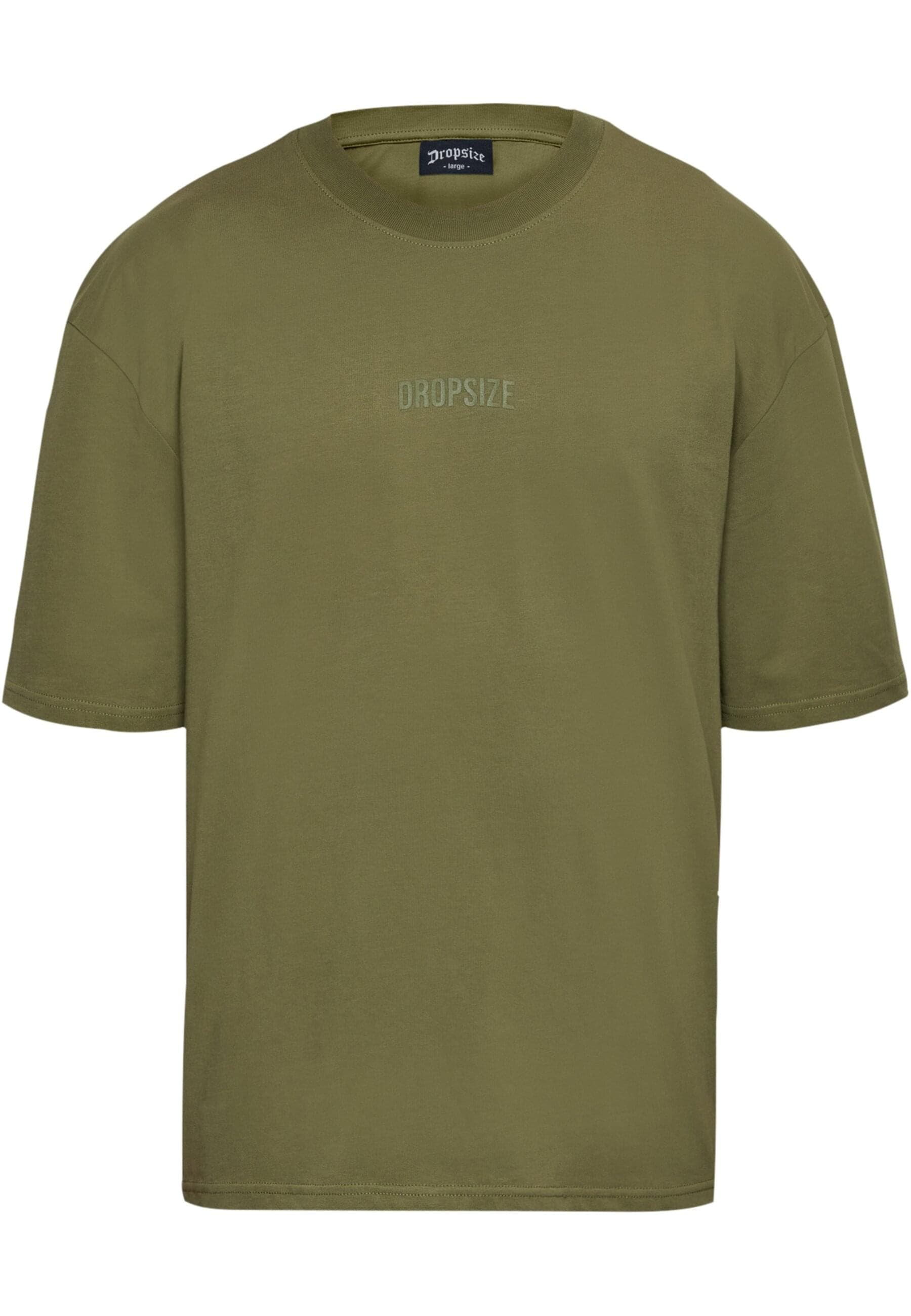 Dropsize T-Shirt "Dropsize Herren Heavy Oversize Curved Hd Logo T-Shirt" 1 günstig online kaufen