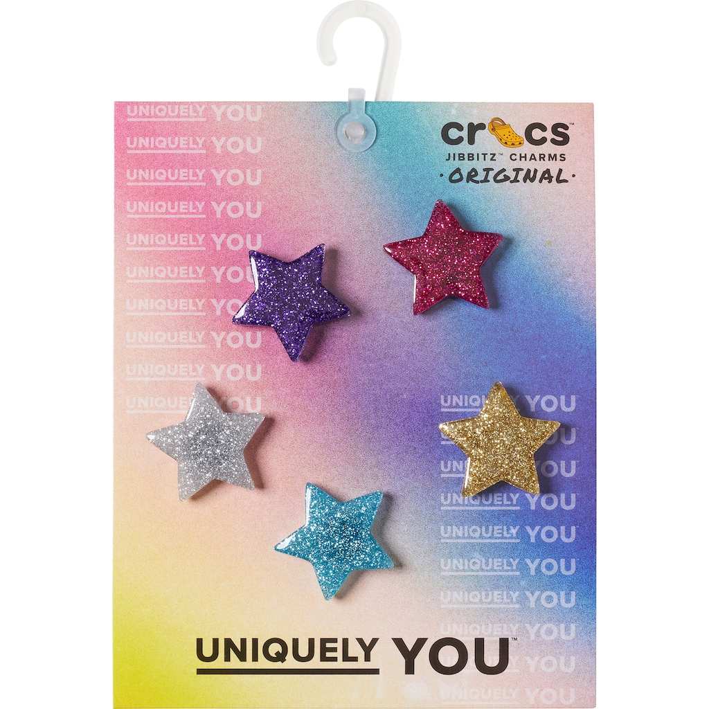 Crocs Schuhanstecker »Jibbitz™ Icon Glitzer Stars«, (Set)