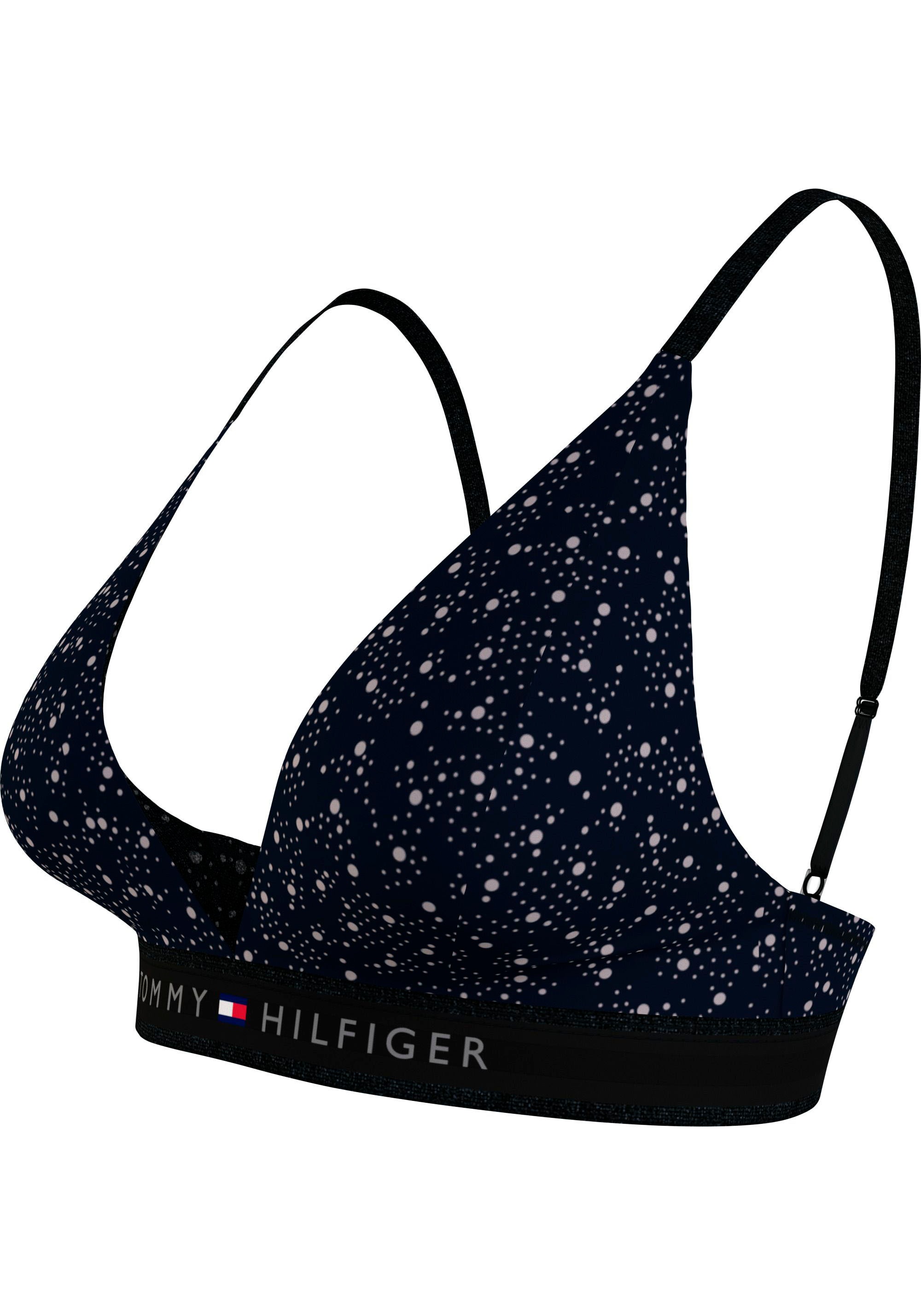 Tommy Hilfiger Underwear Triangel-BH »UNLINED TRIANGLE PRINT«, mit  modischem Logobund und Labelflag bestellen | BAUR