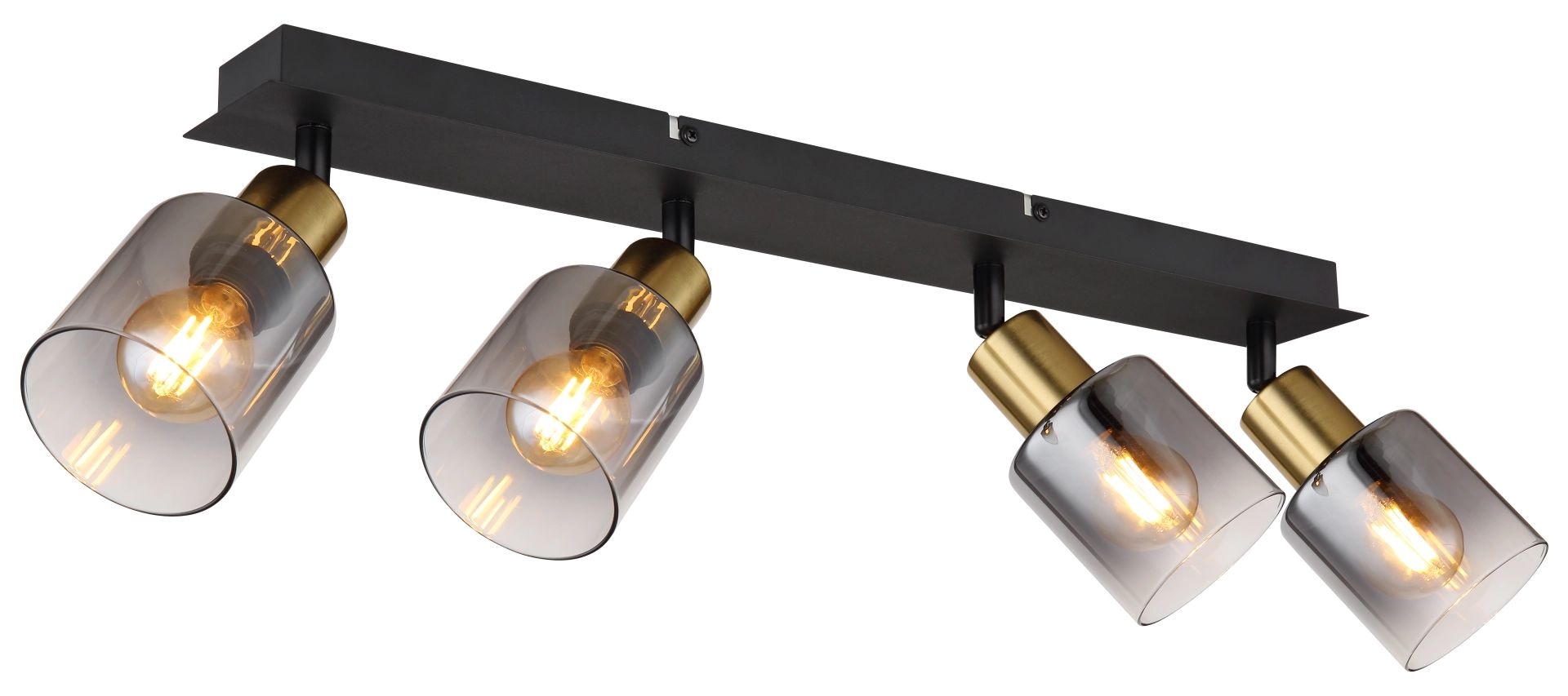 GLOBO LIGHTING Deckenstrahler »HOLLSY« E14 1 Stk. Deckenspot, Glas, Wohnraum, Flur