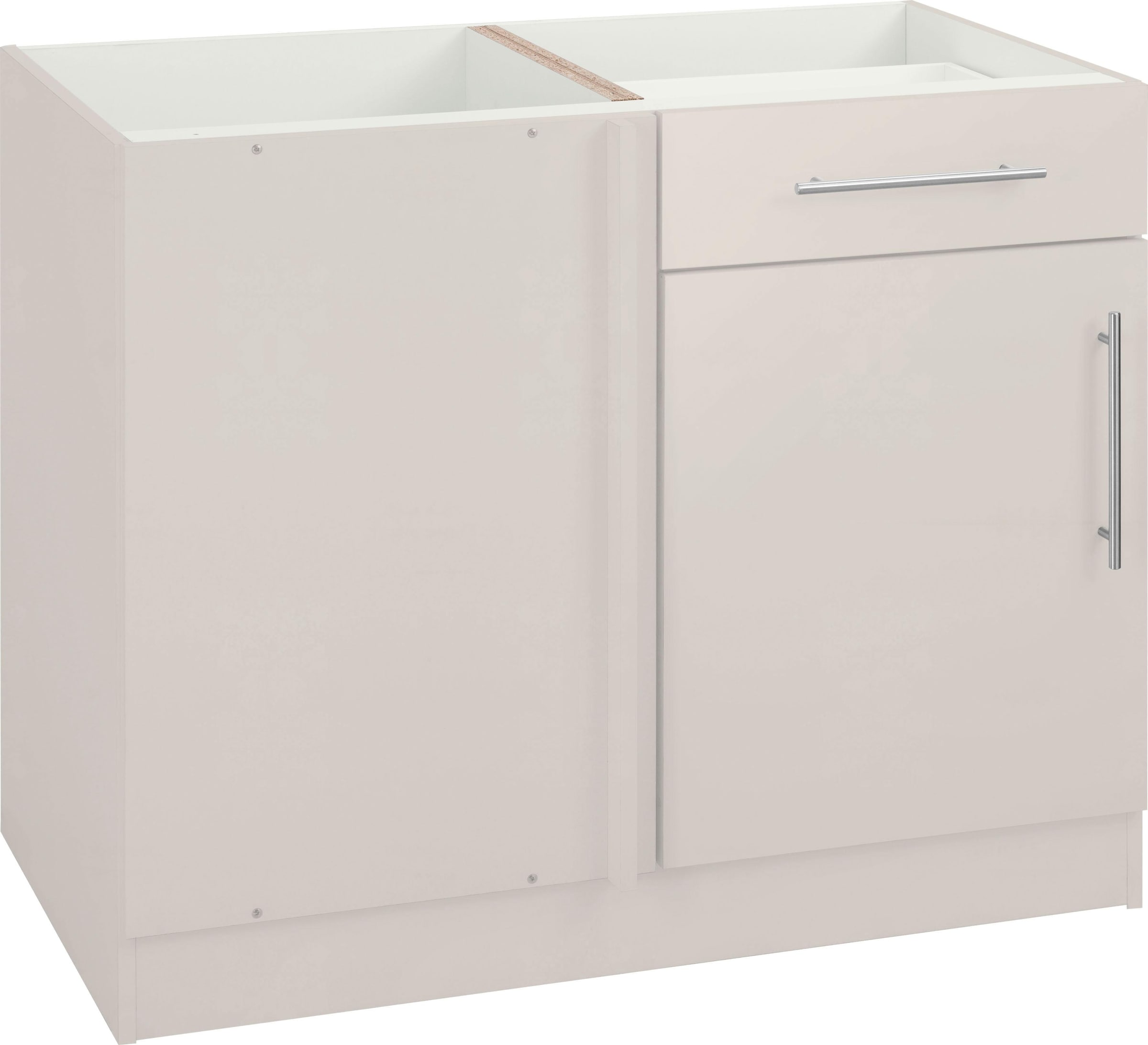 wiho Küchen Eckunterschrank »Cali« 100 cm breit, Planungsmaß 110 cm, ohne Arbeitsplatte