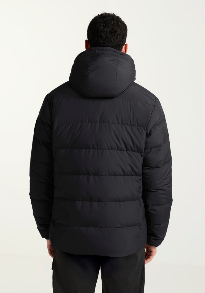 Jack Wolfskin Daunenjacke "COLONIUS JKT M RDS" mit Kapuze Daunenjacke, warm, winddicht und wasserabweisend