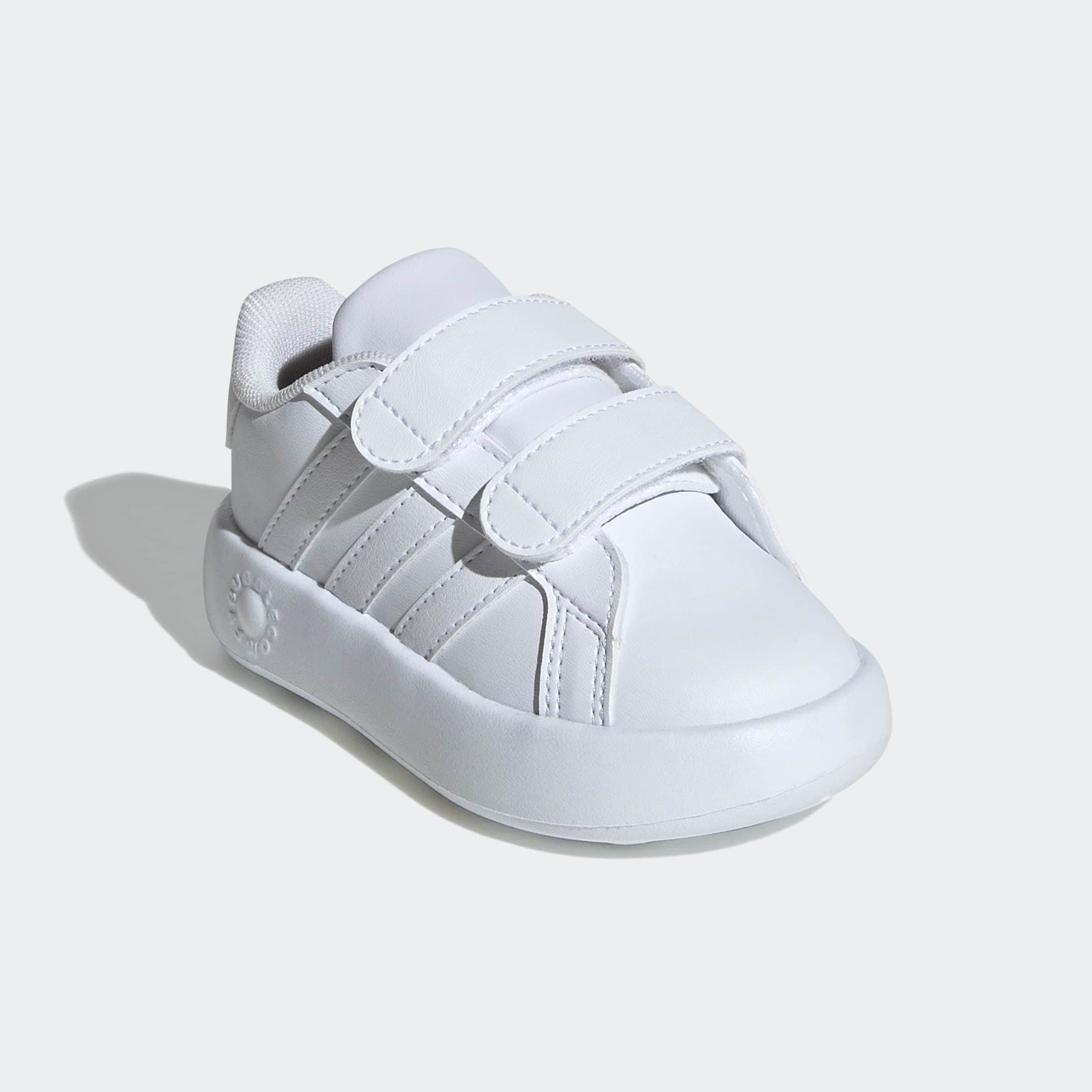 adidas Sportswear Klettschuh »GRAND COURT 2.0 KIDS«, Design auf den Spuren des adidas Superstar, für Kinder