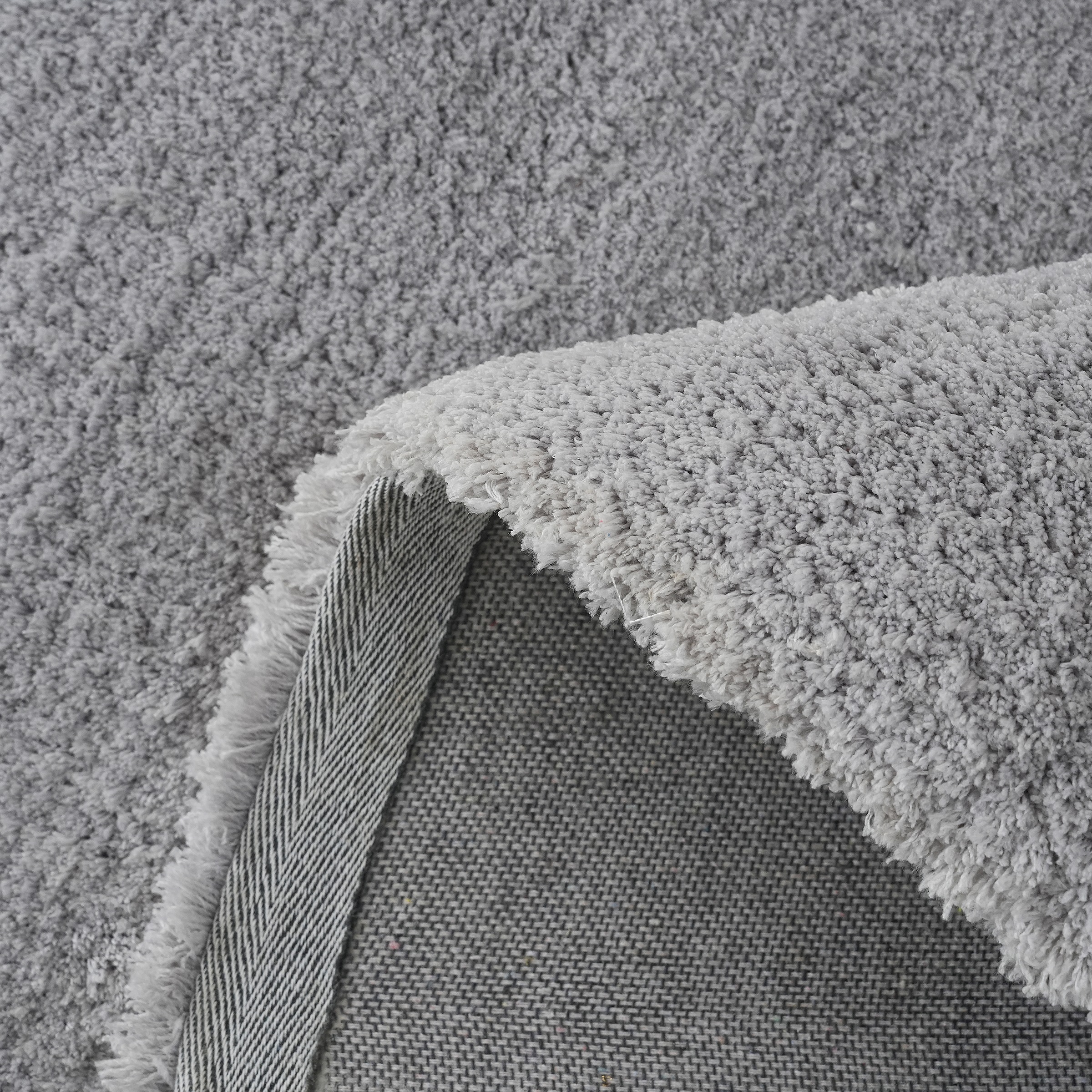 my home Hochflor-Teppich »Microfaser Teppich Magong, besonders weich, sehr feiner Flor«, rund, 25 mm Höhe, unifarben, weiche Teppiche, Wohnzimmer, Schlafzimmer, Kinderzimmer