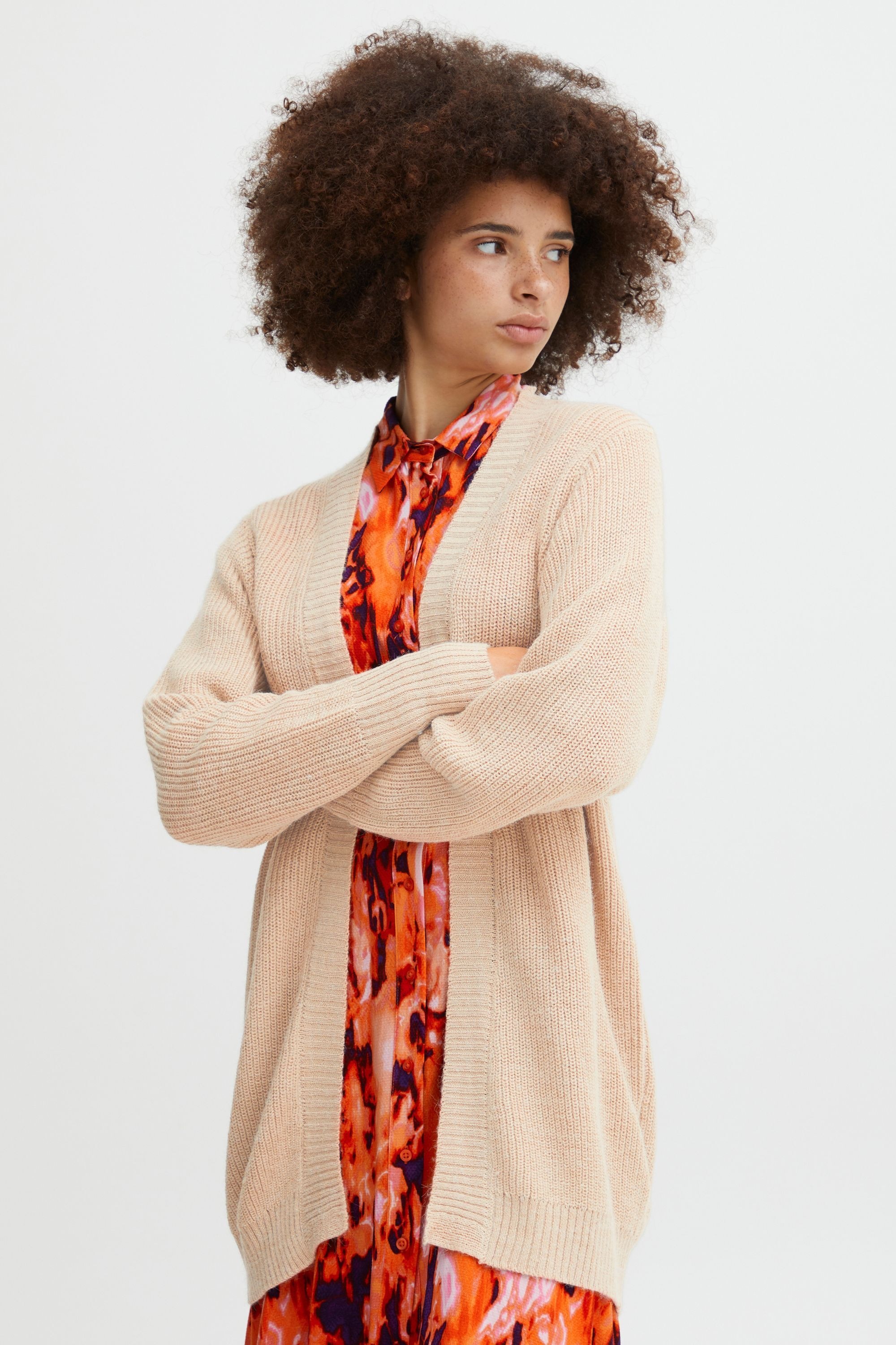 Ichi Strickjacke »Strickjacke IHNovo«