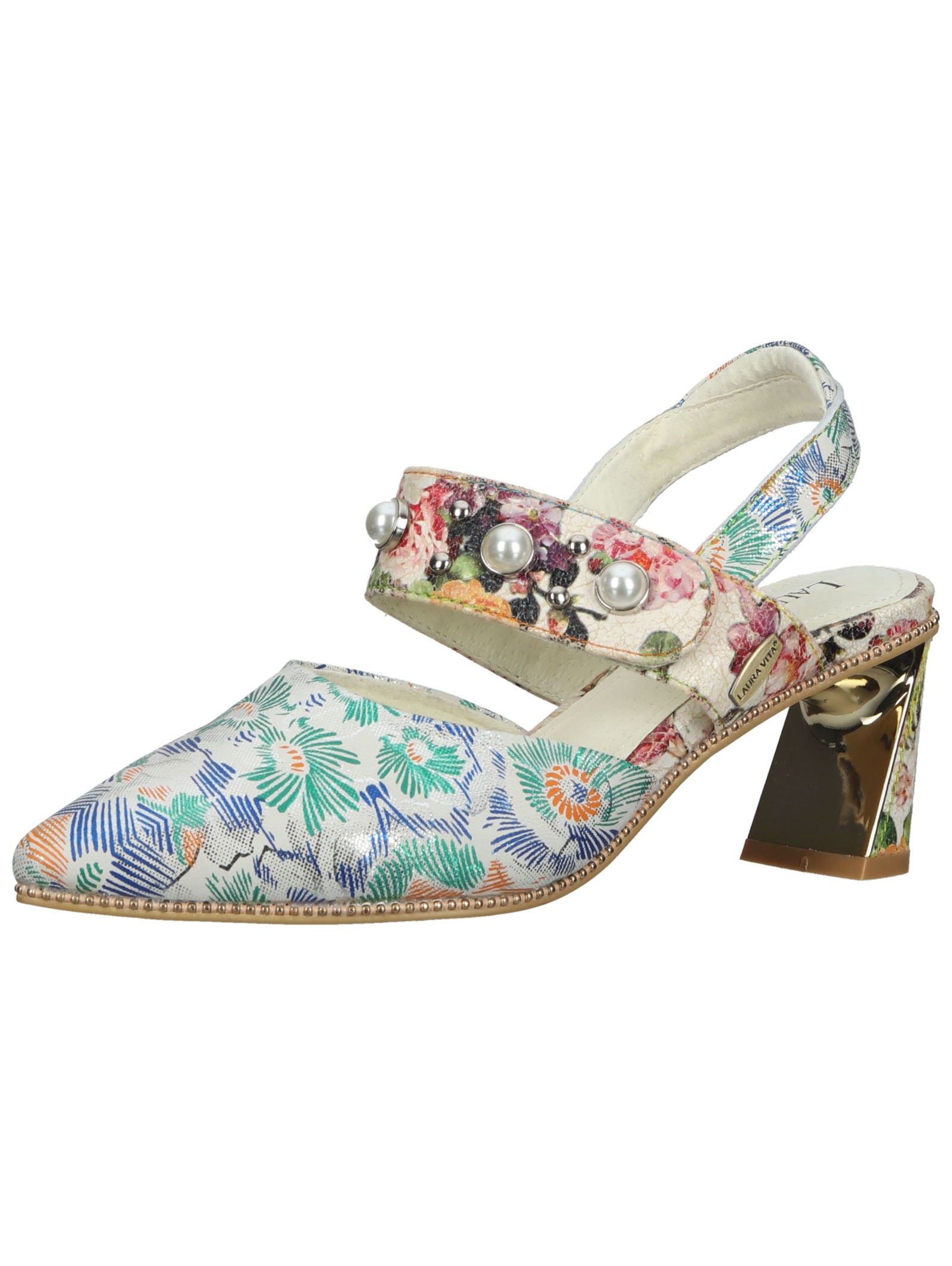 LAURA VITA Riemchensandale "LAURA VITA Sandalen Leder/Textil" günstig online kaufen