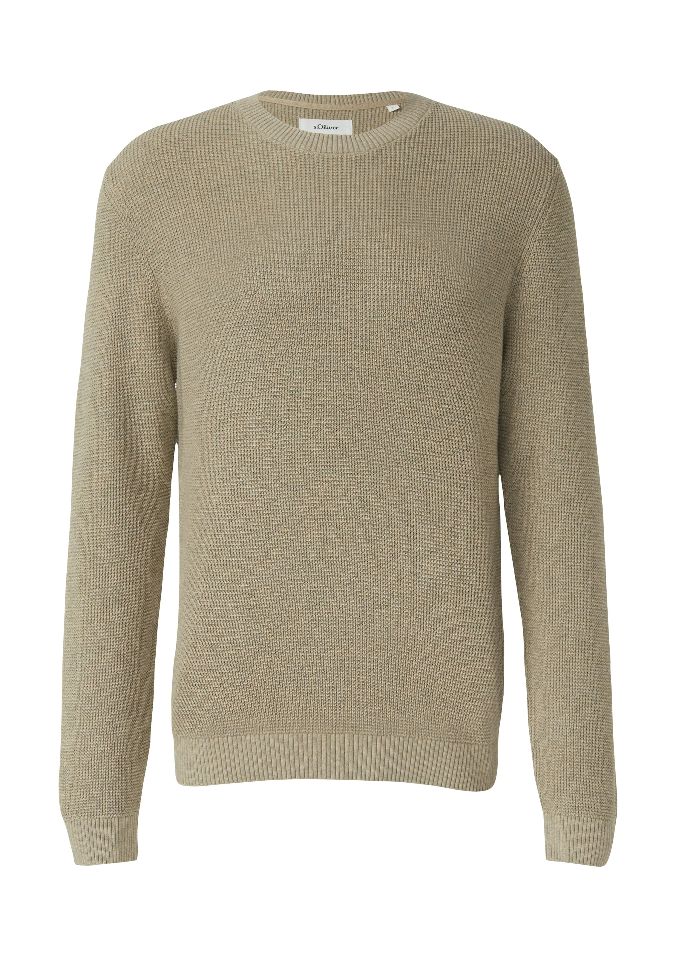 s.Oliver Strickpullover langarm, Grob-Strick