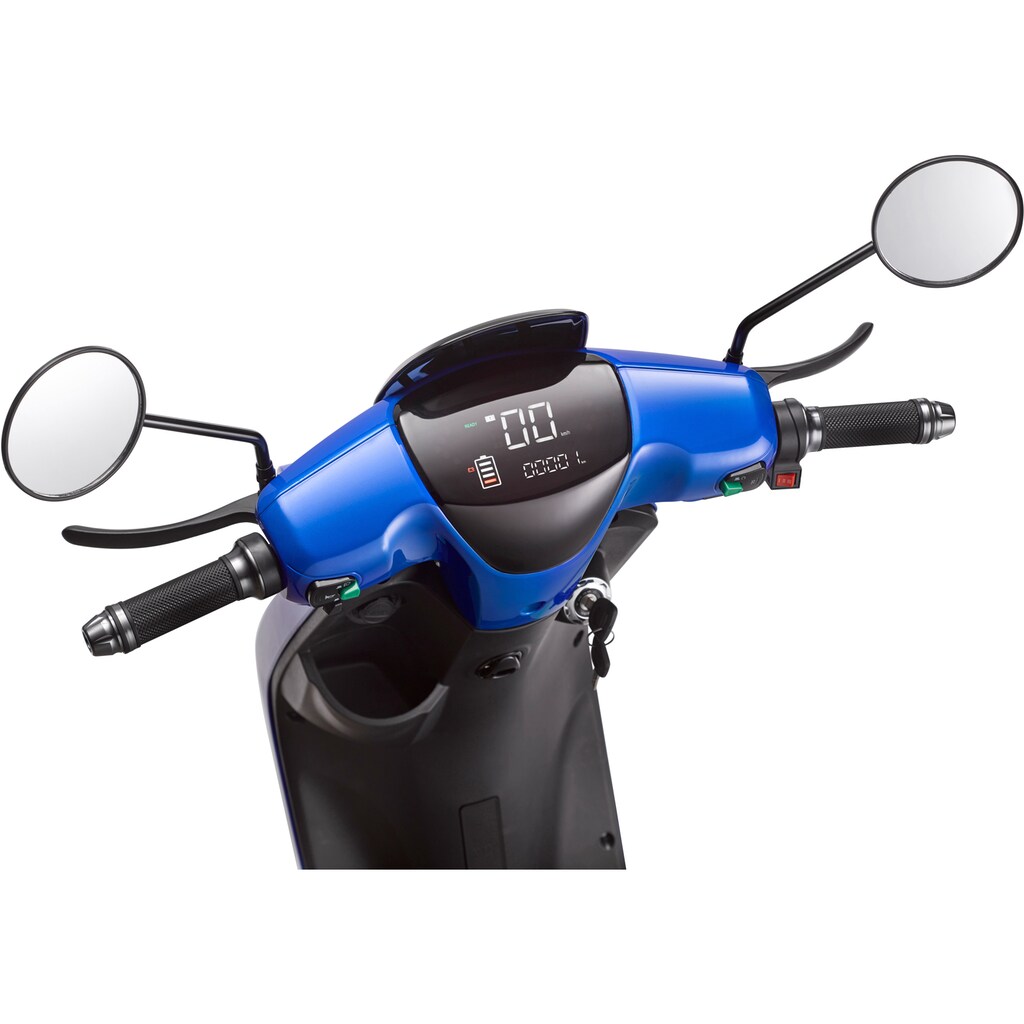 Blu:s E-Motorroller »XT2000«, 2000 W, 45 km/h, Euro 4, 50 km, 2,7 PS