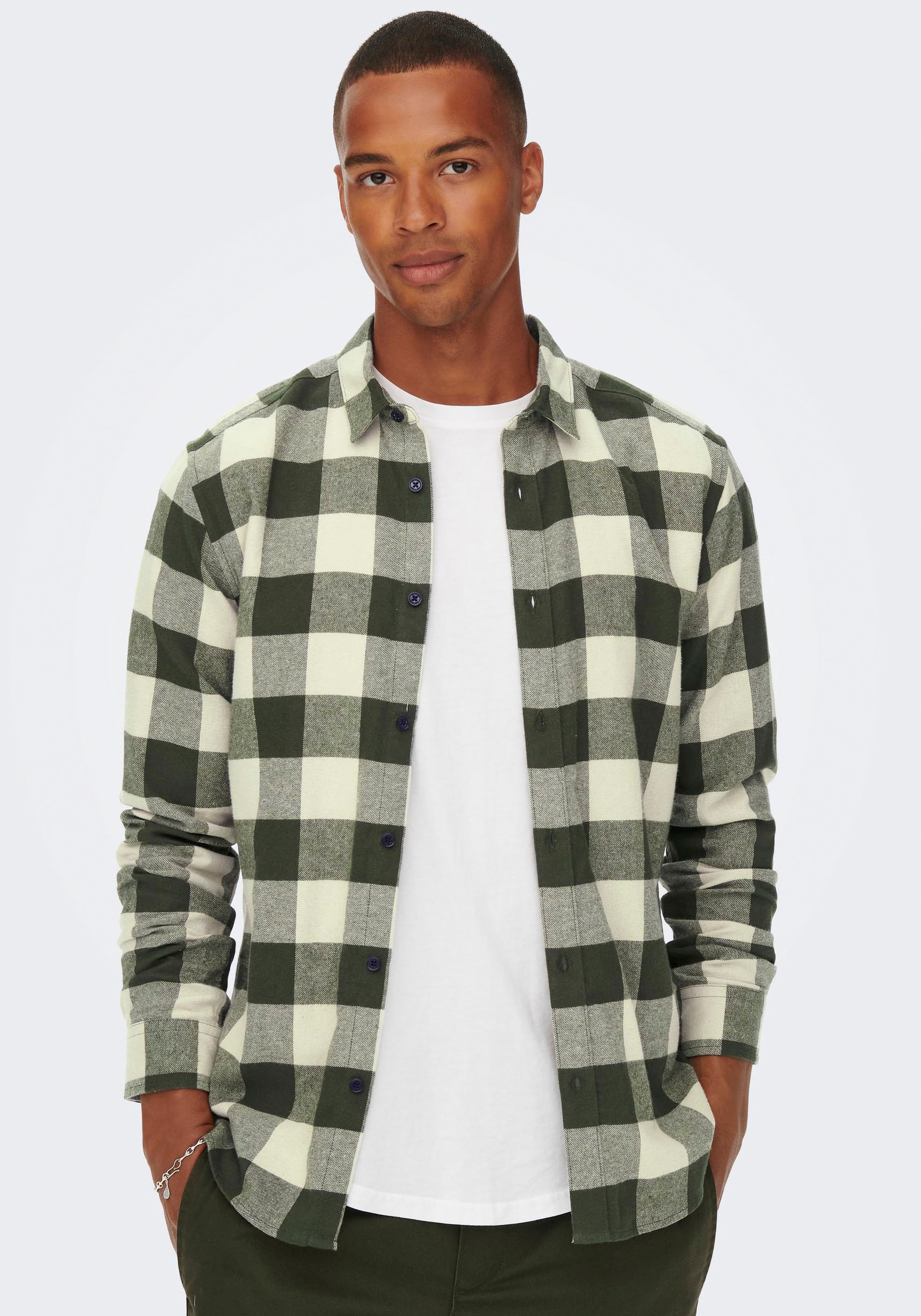 Karohemd »GUDMUND LS CHECKED SHIRT«