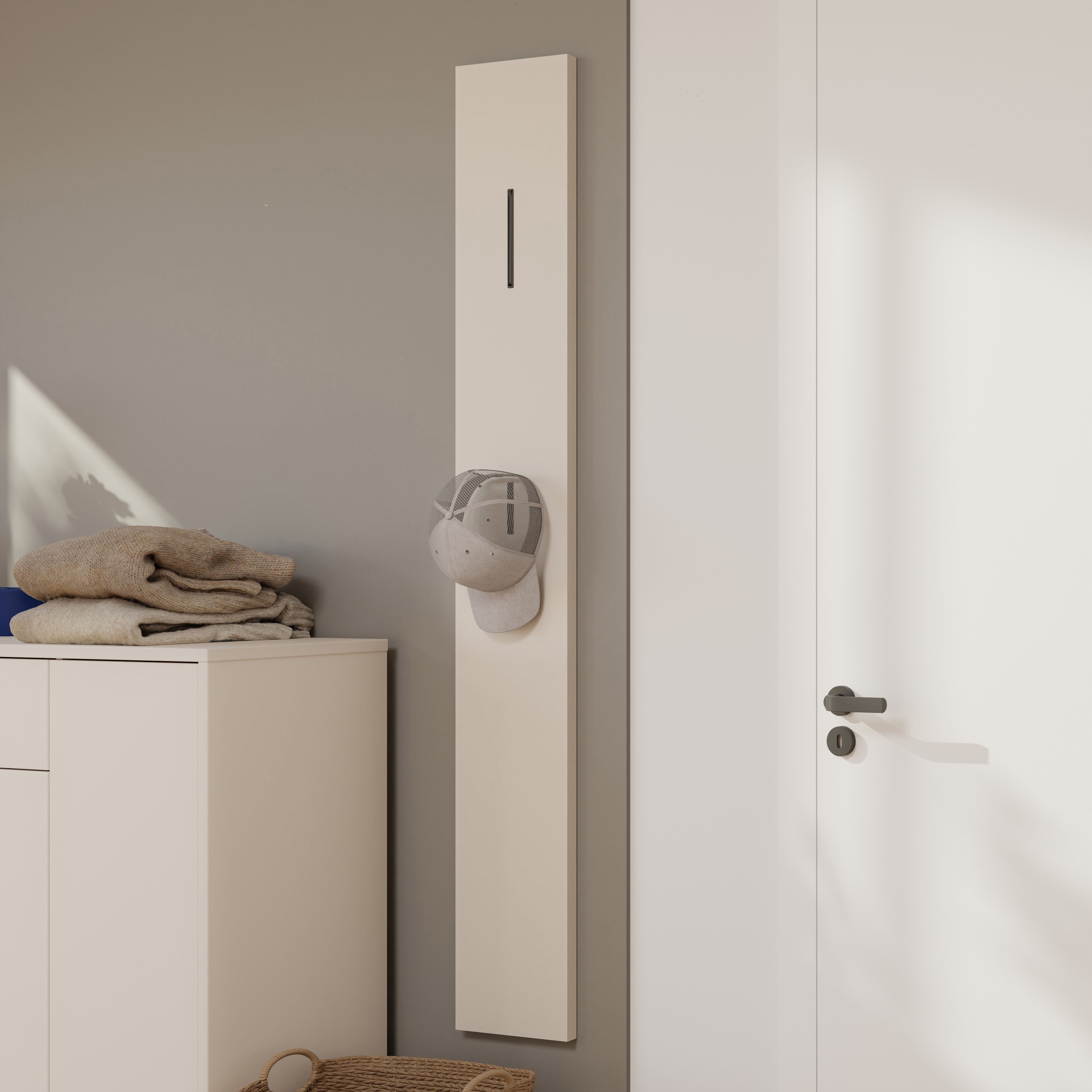 FORTE Garderobenpaneel B/H/T 25/174/2,2 cm, Wandmontage günstig online kaufen