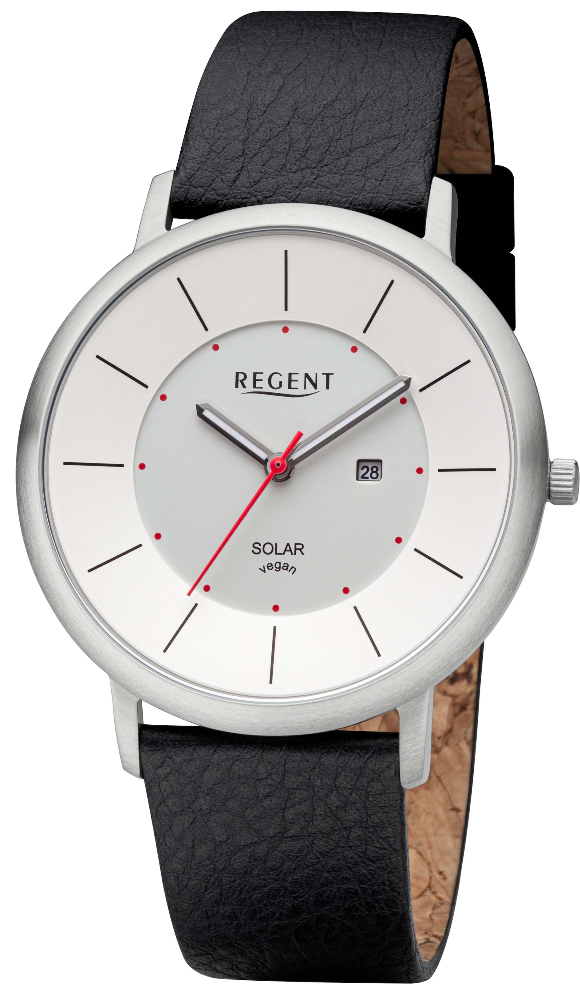 Regent Solaruhr »BA-722 - 30038SS/290BK« online bestellen | BAUR