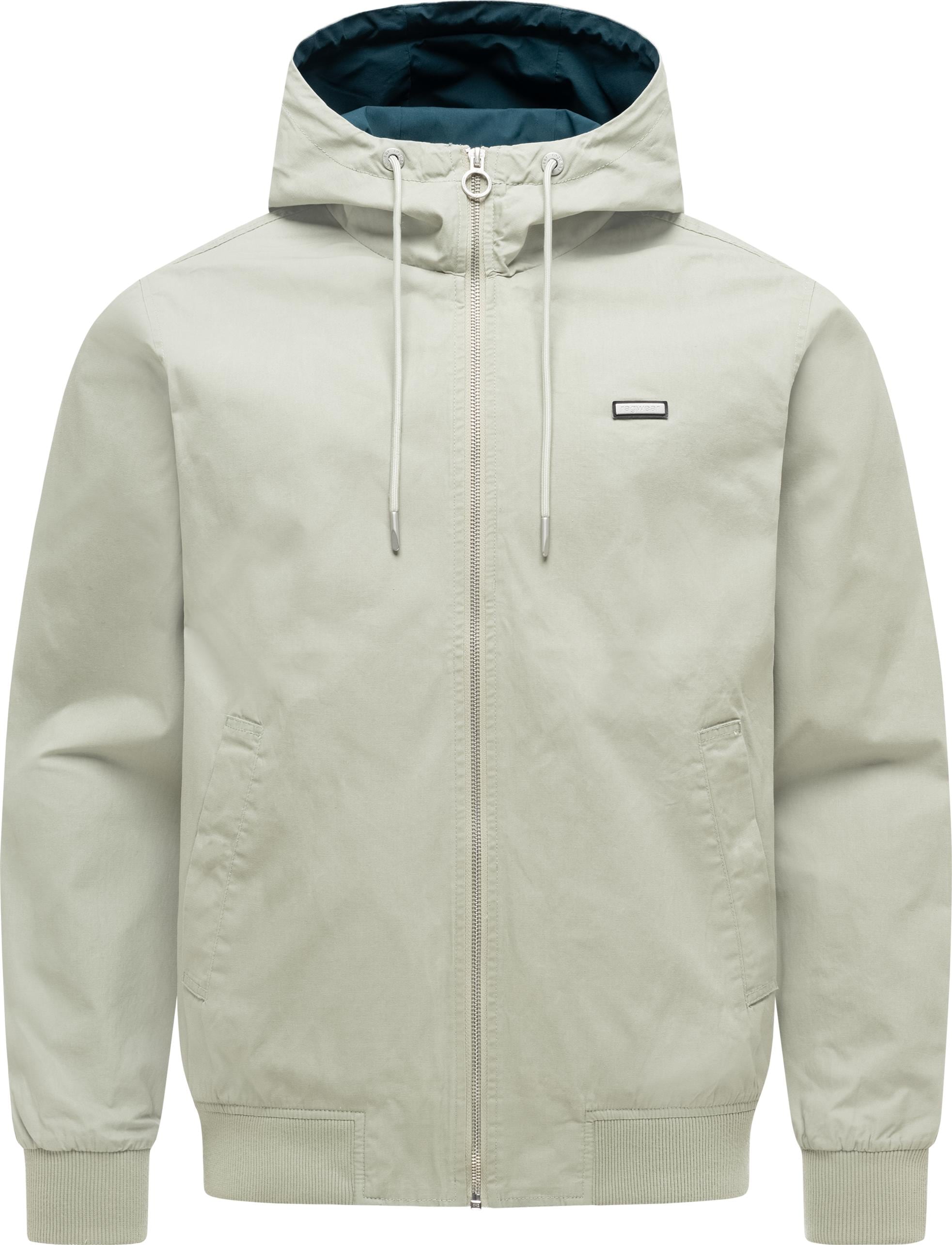 Ragwear Outdoorjacke "Stewie Vintage" mit Kapuze stylische Herren Übergangsjacke mit großer Kapuze