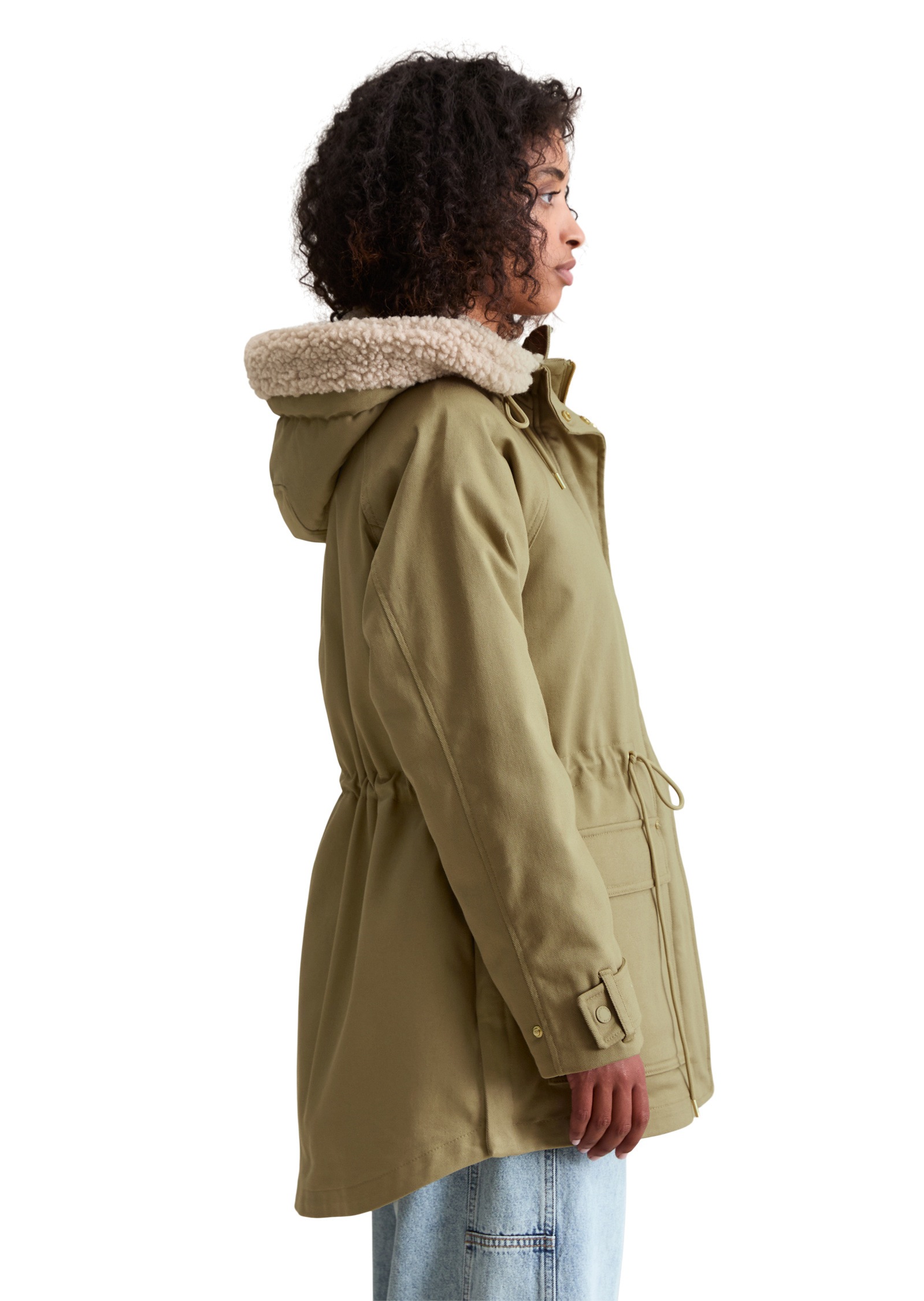 Marc OPolo DENIM Kurzmantel "aus Bio-Baumwolle-Stretch-Twill" günstig online kaufen