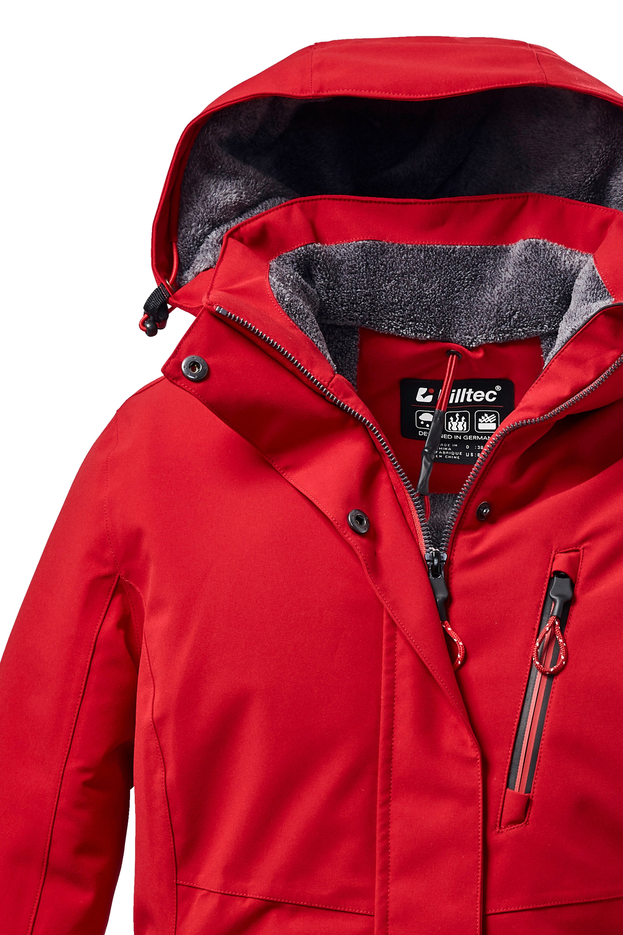 Killtec Outdoorjacke »KOW 140 WMN JCKT«, mit Kapuze, Wasser- und winddicht