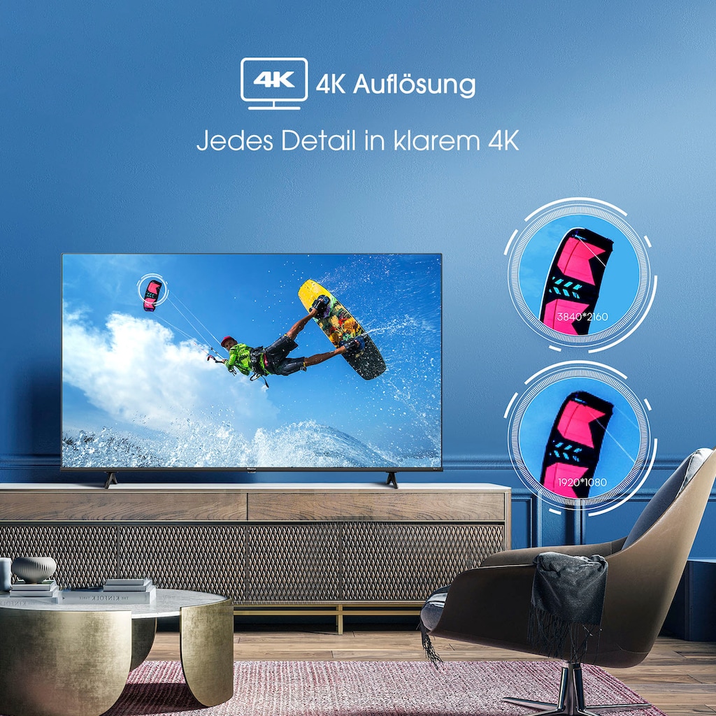 Hisense QLED-Fernseher »43E77HQ«, 109 cm/43 Zoll, 4K Ultra HD, Smart-TV