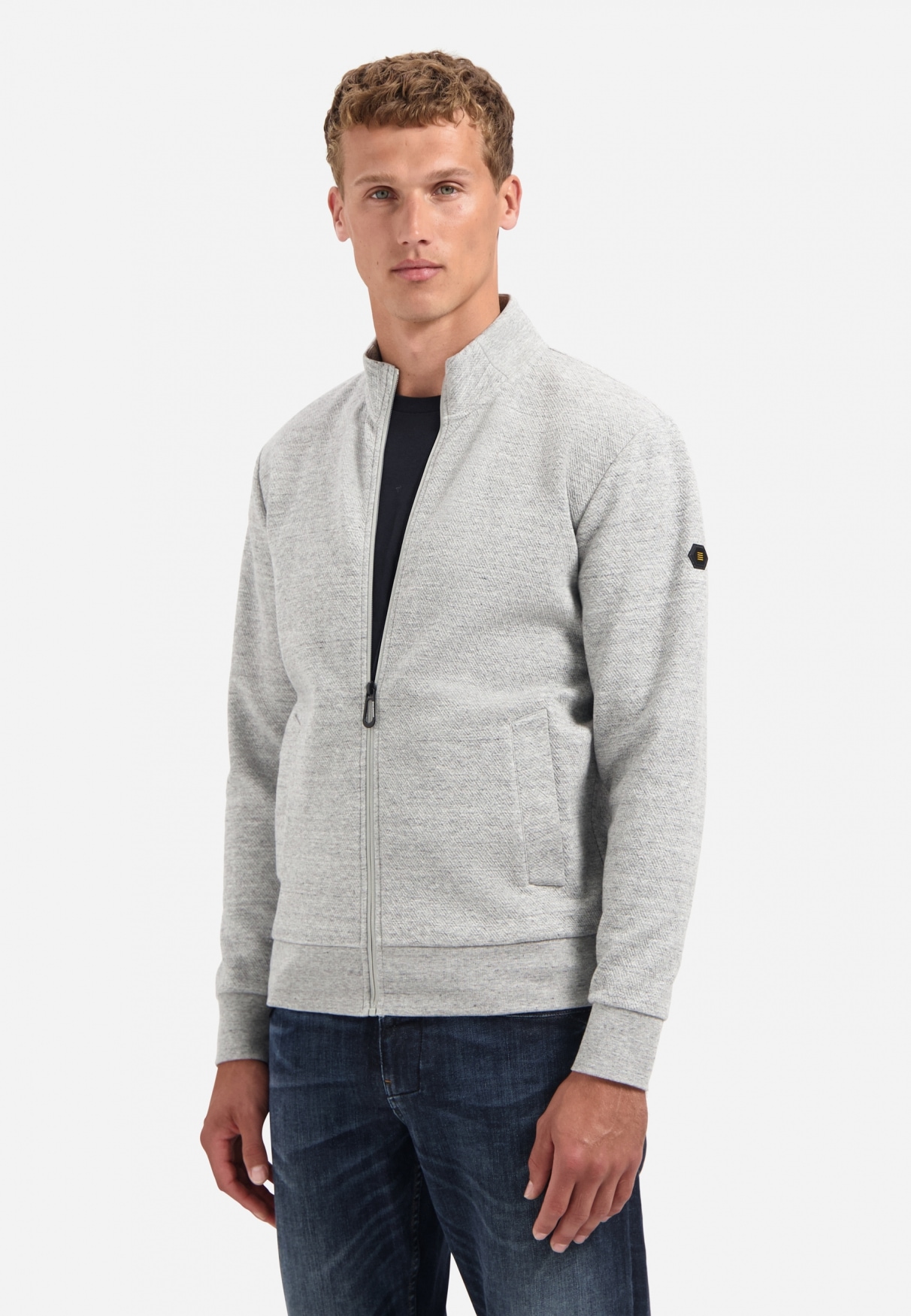 NO EXCESS Sweater "No Excess Strukturierter Cardigan" günstig online kaufen