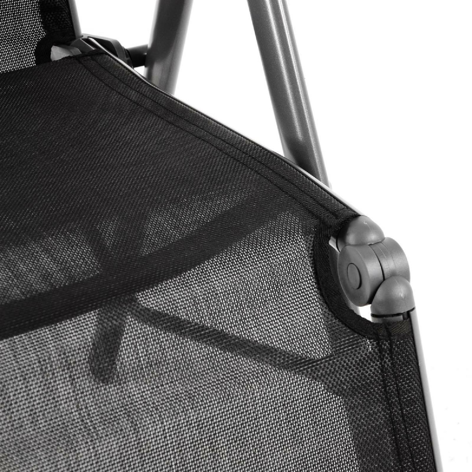 VCM Gartenstuhl "Alu Klappstuhl mit Fußstütze" () günstig online kaufen