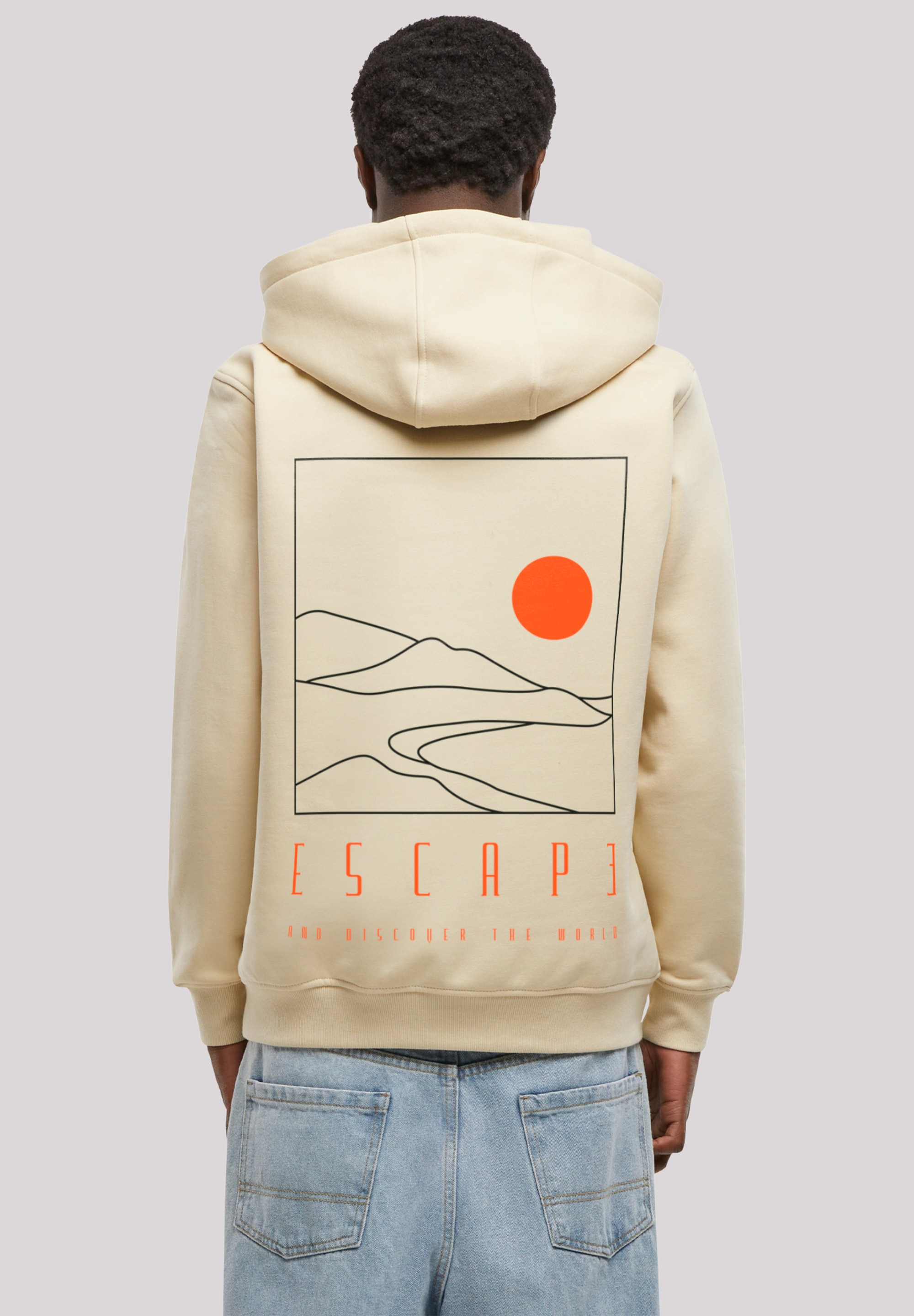F4NT4STIC Kapuzenpullover "Escape Discover the World Landscape" Discover th günstig online kaufen