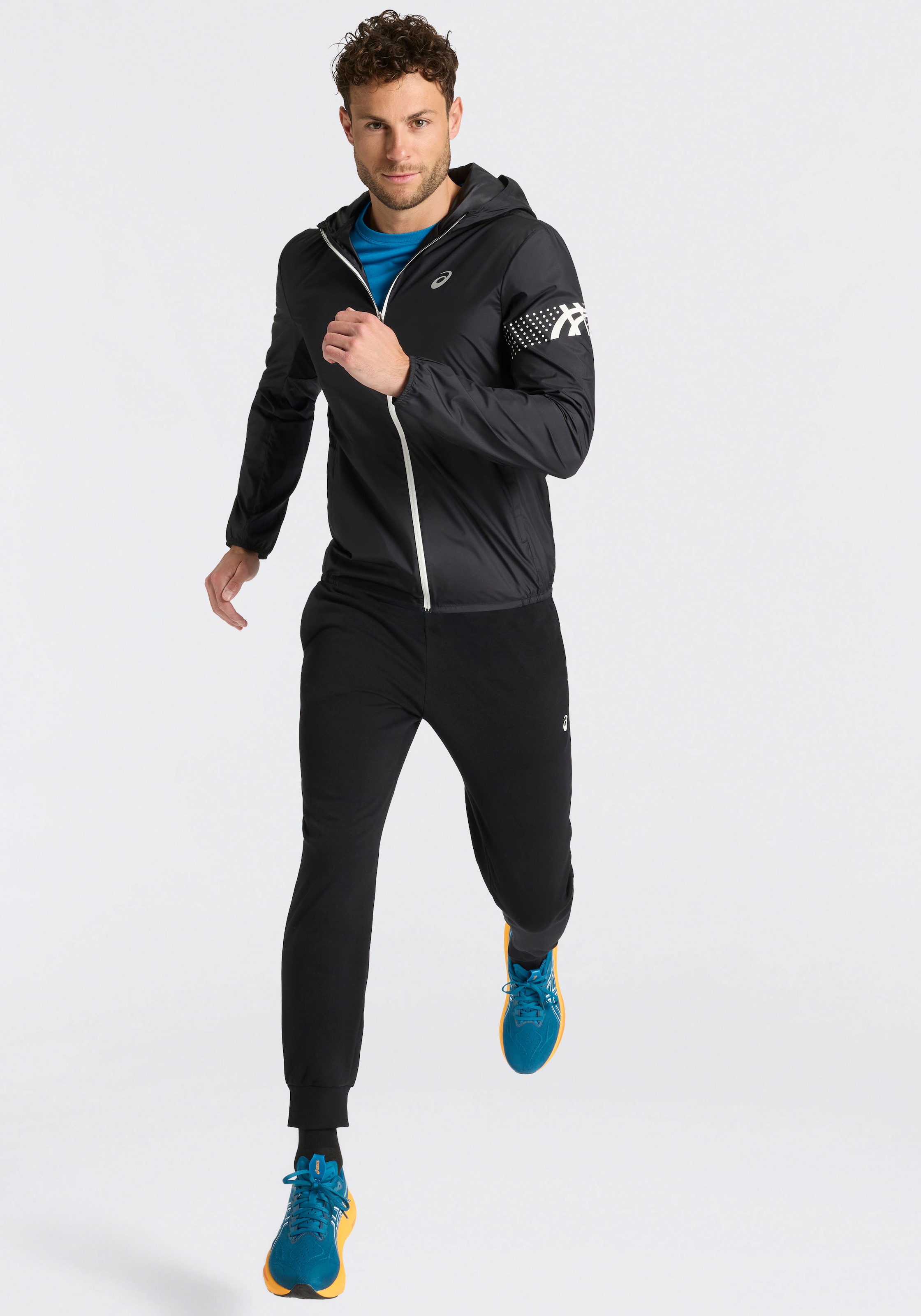 Asics Laufhose »FRENCH TERRY PANT«  sportlicher Stil, für Laufaktivitäten, aus Baumwolle und Polyester